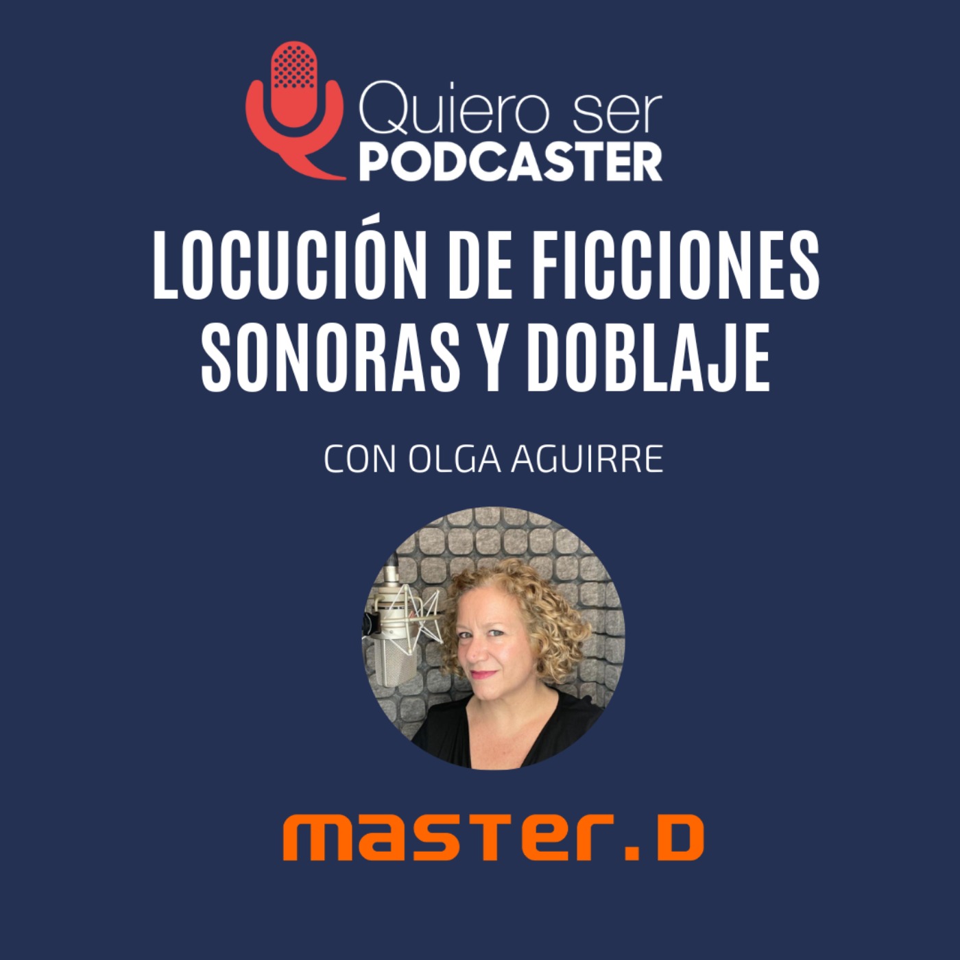 ⁣Locución de ficciones sonoras y doblaje, con @OlgaAguirre de @masterd