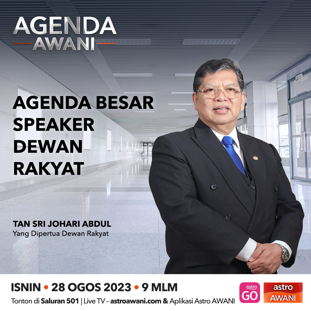 ⁣Agenda AWANI: Agenda besar Speaker Dewan Rakyat