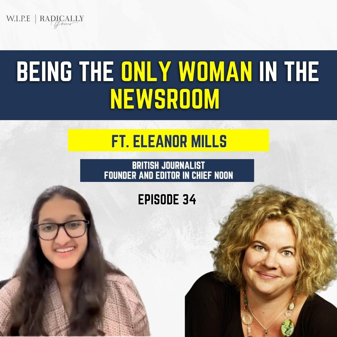 ⁣Being the only one woman in the Newsroom Ft. Eleanor Mills