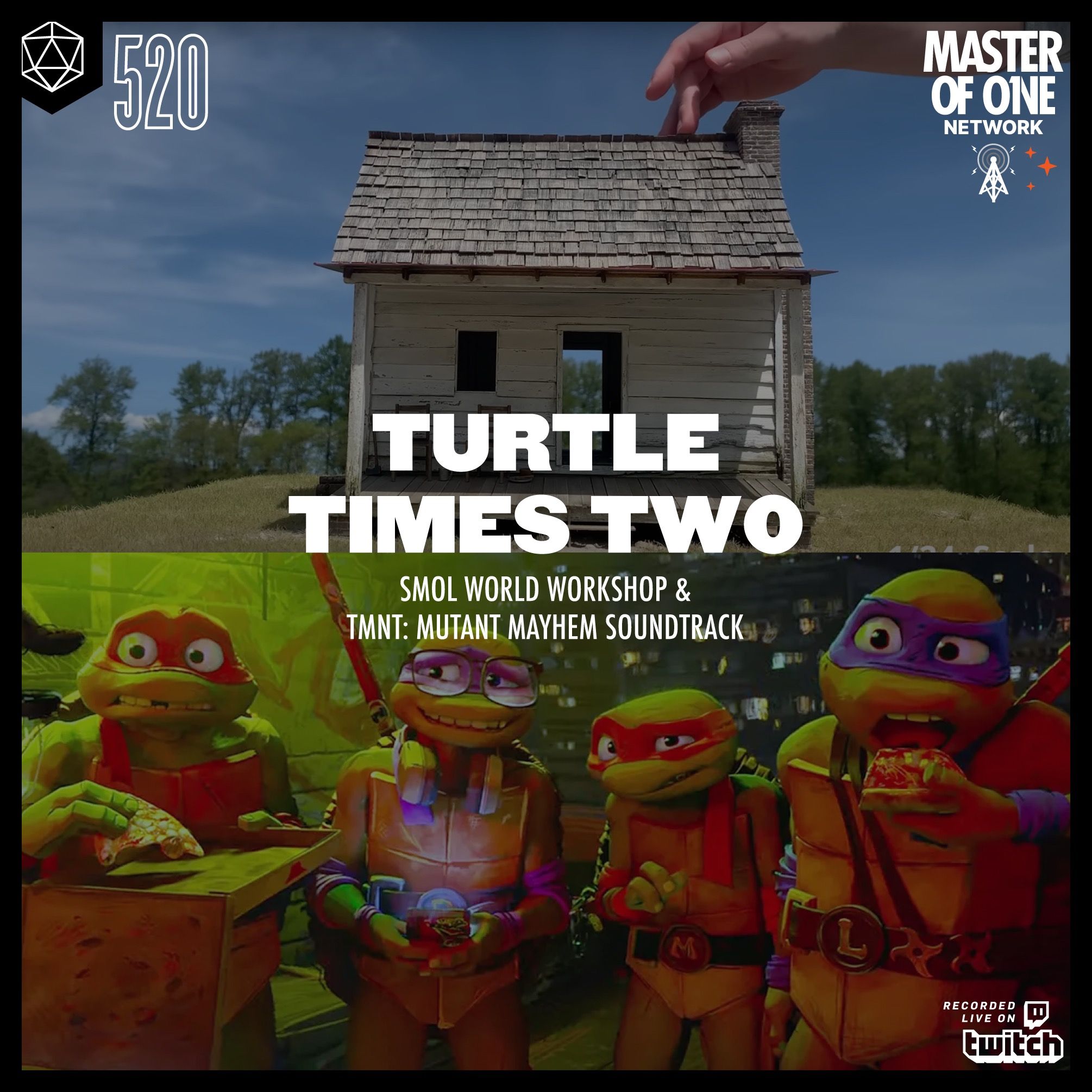 PCR 520: Turtle Times Two - Smol World Workshop, Mutant Mayhem Soundtrack