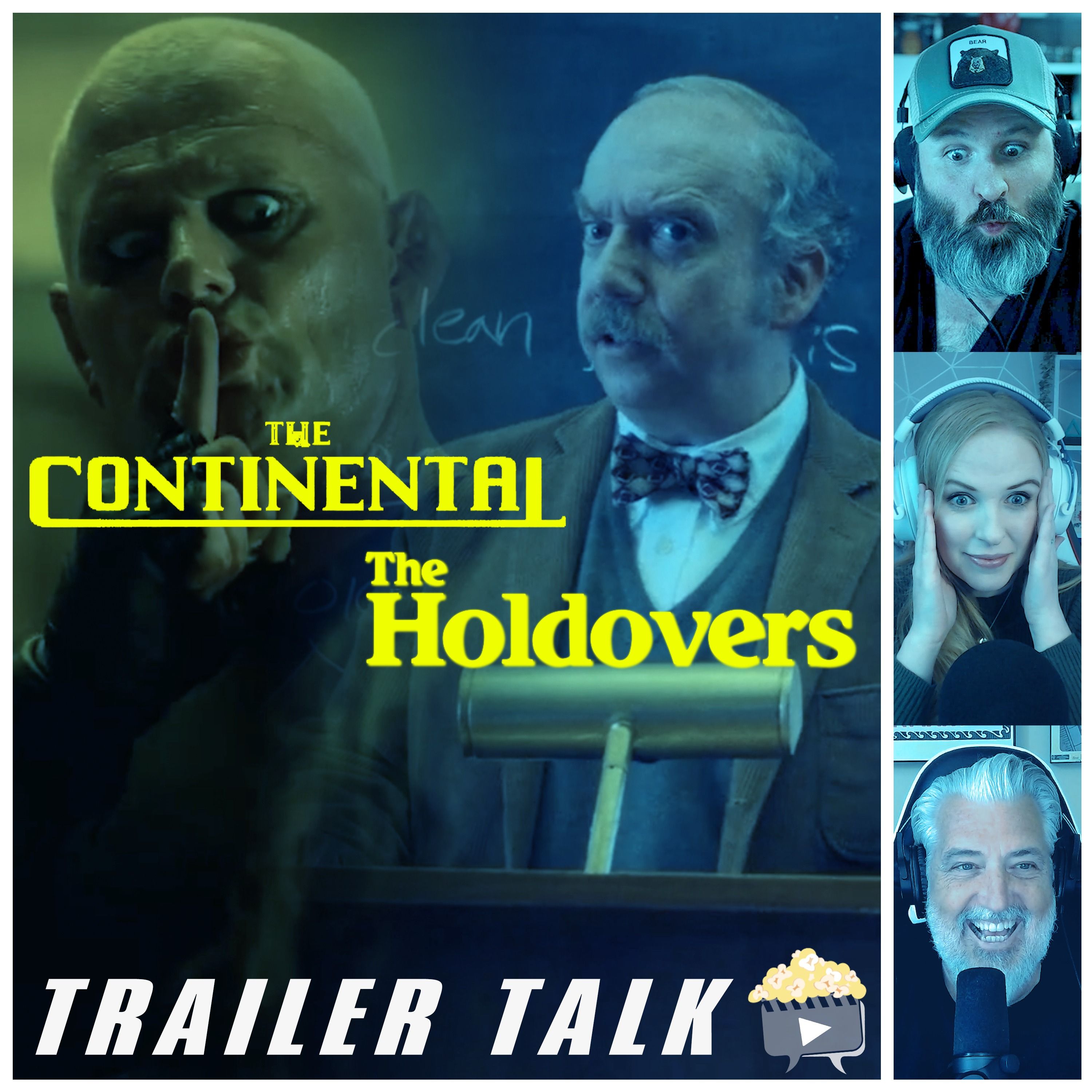 The Continental & The Holdovers Trailer Reaction & Discussion - TRAILER TALK LIVE