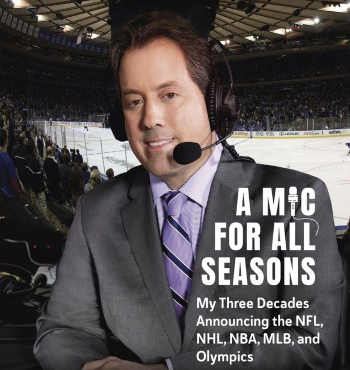 ⁣Broadcaster Kenny Albert tells Nestor that he is included in his new book of memoirs A Mic For All Seasons