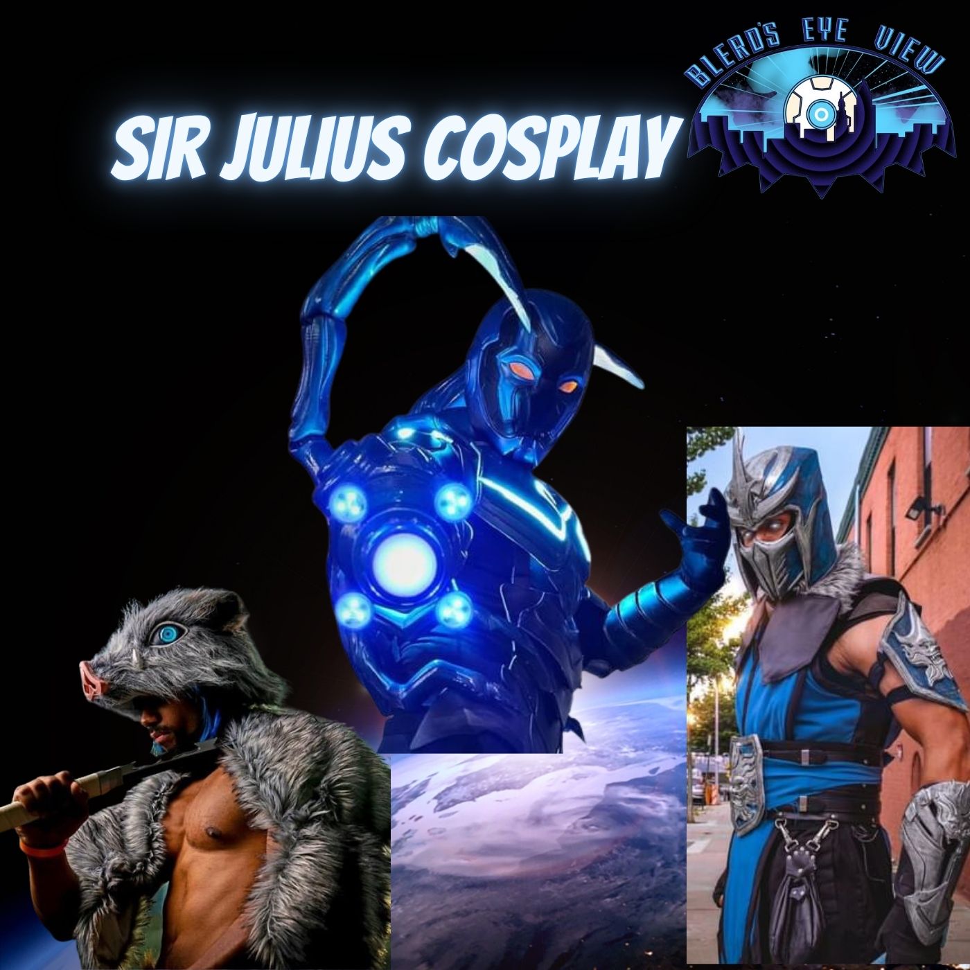 The Blue Beetle Review with Sir Julius Cosplay!