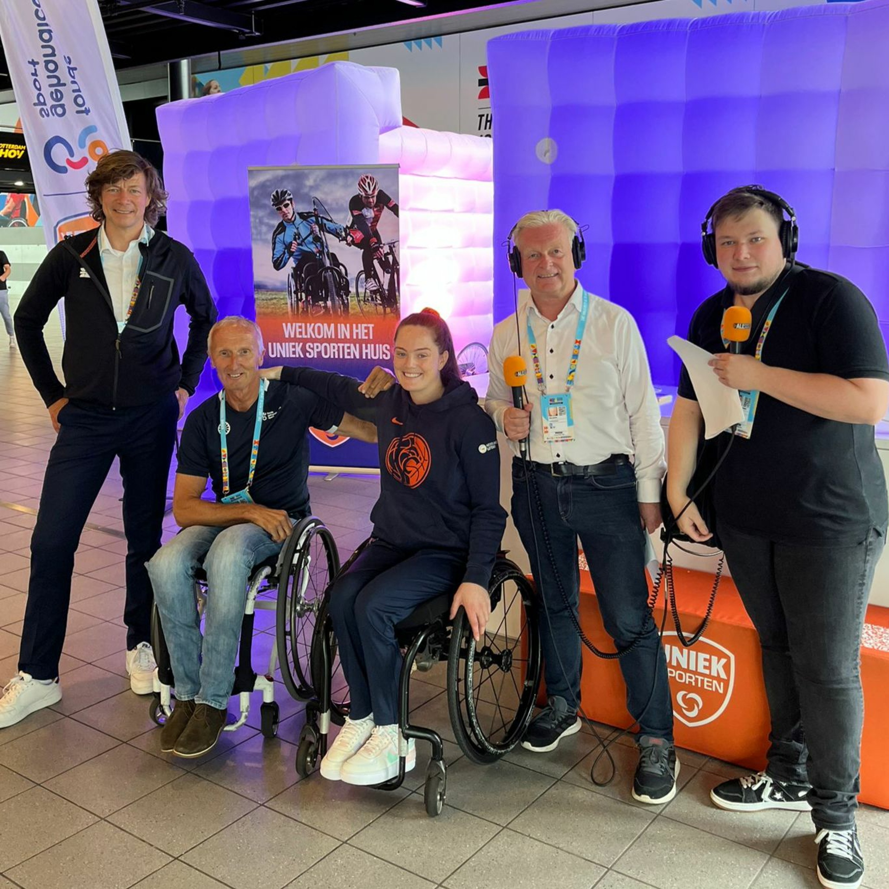 ALLsportsradio LIVE! vanaf de European Para Championships! - Dag 1