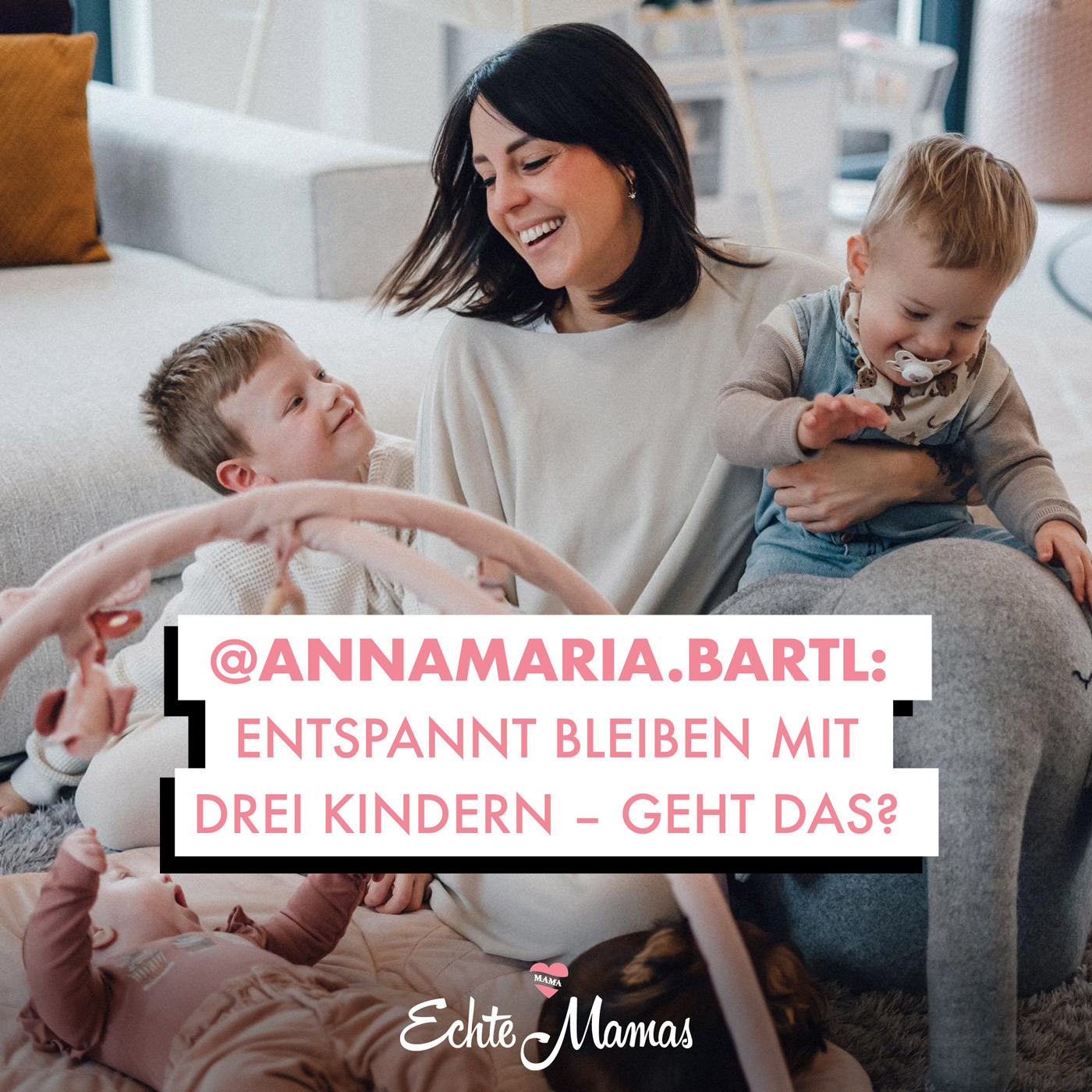 @annamaria.bartl: Entspannt bleiben mit drei Kindern - Geht das?