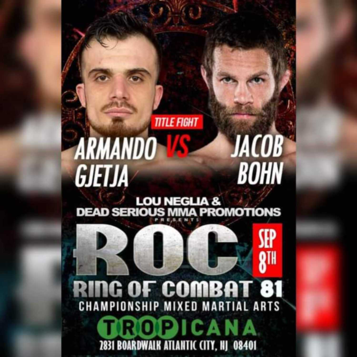 Jacob Bohn "Jaguar" (13-10) Talks Ring of Combat 81 Lightweight Title Fight