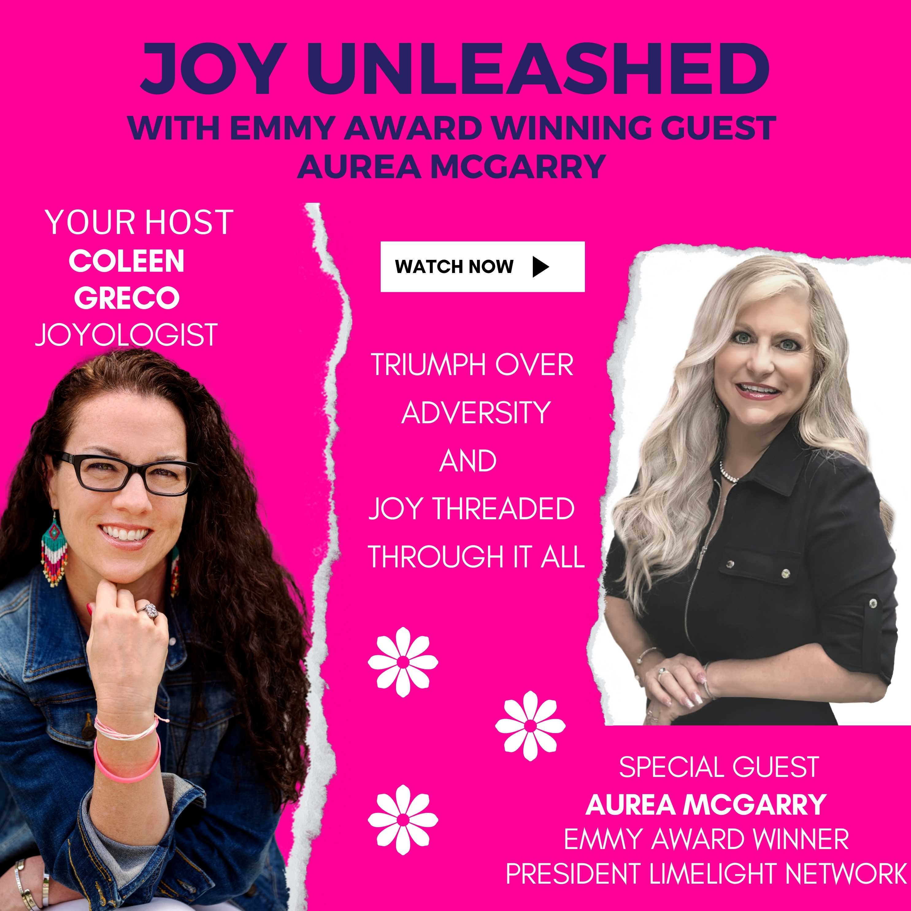 Joy Unleashed: Aurea McGarry's Triumph Over Adversity