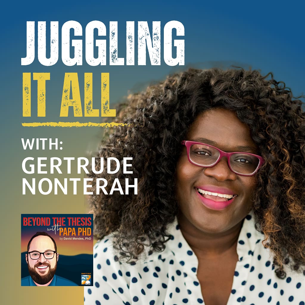 ⁣Juggling Side-Interests, Graduate School, and Your Personal Life During your PhD With Gertrude Nonterah (Rerun)