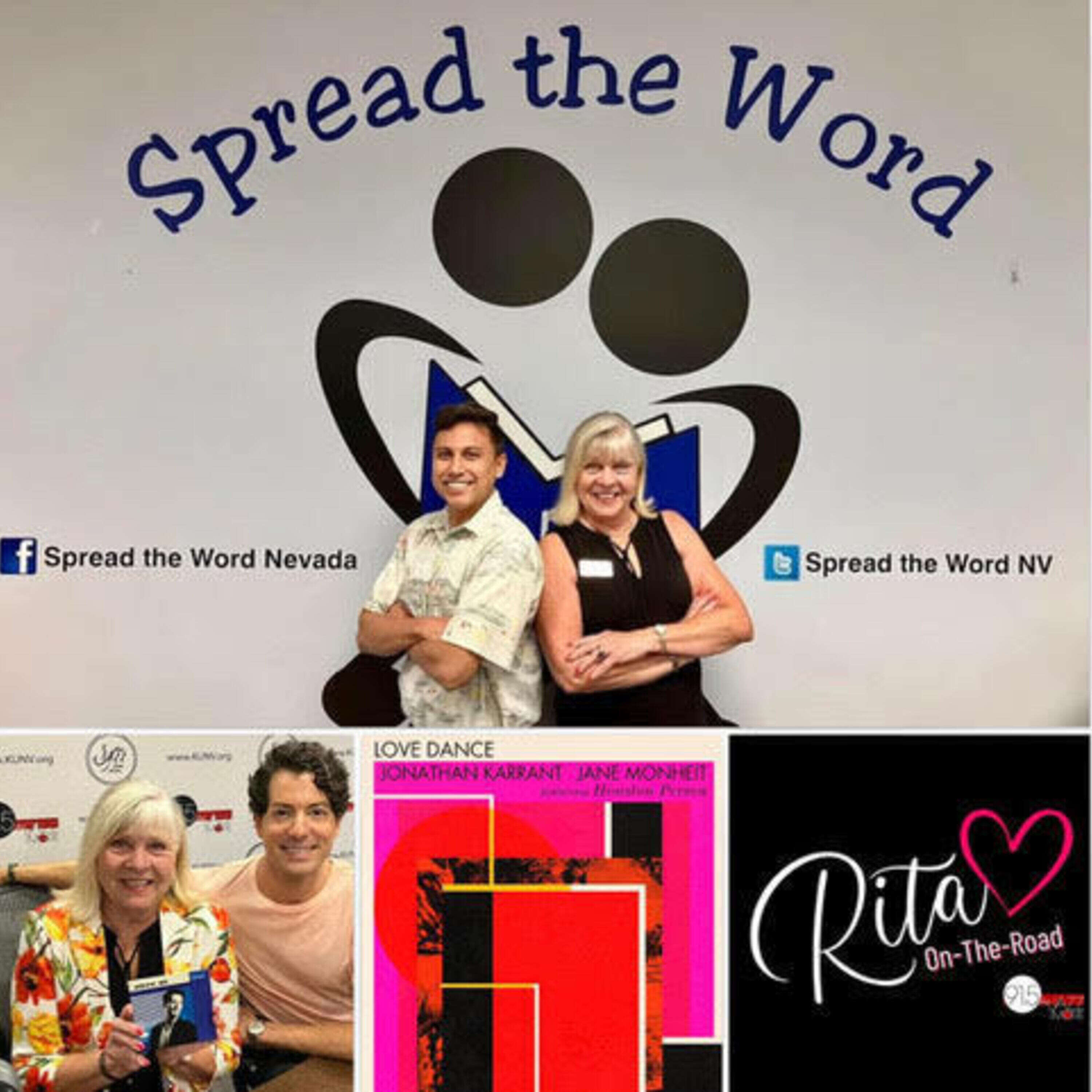 Rita On The Road Episode 10 - Spread the Word Nevada; Artist/Singer Jonathan Karrant (August 27, 2023)