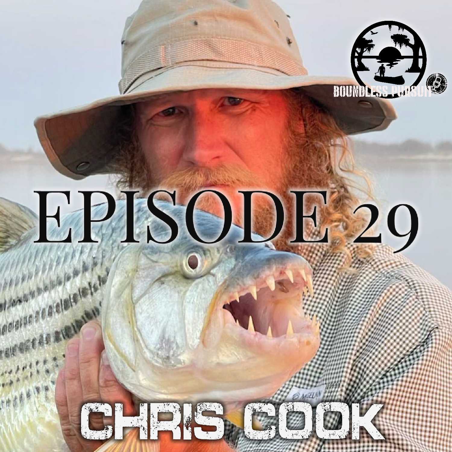 Episode 29:  Cafes and Campfires, with Chris Cook