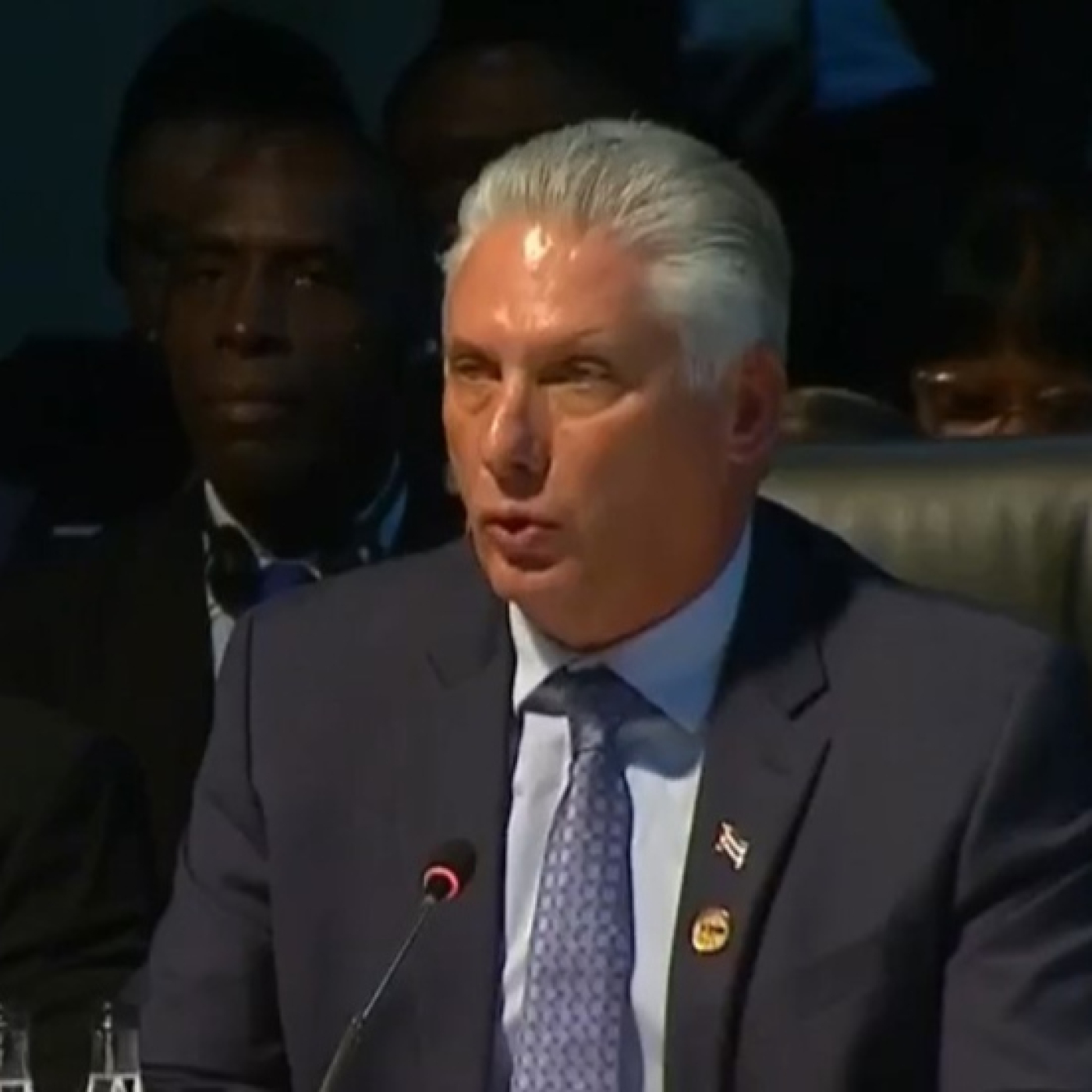 Díaz-Canel interviene en la sesión de Diálogo BRICS+