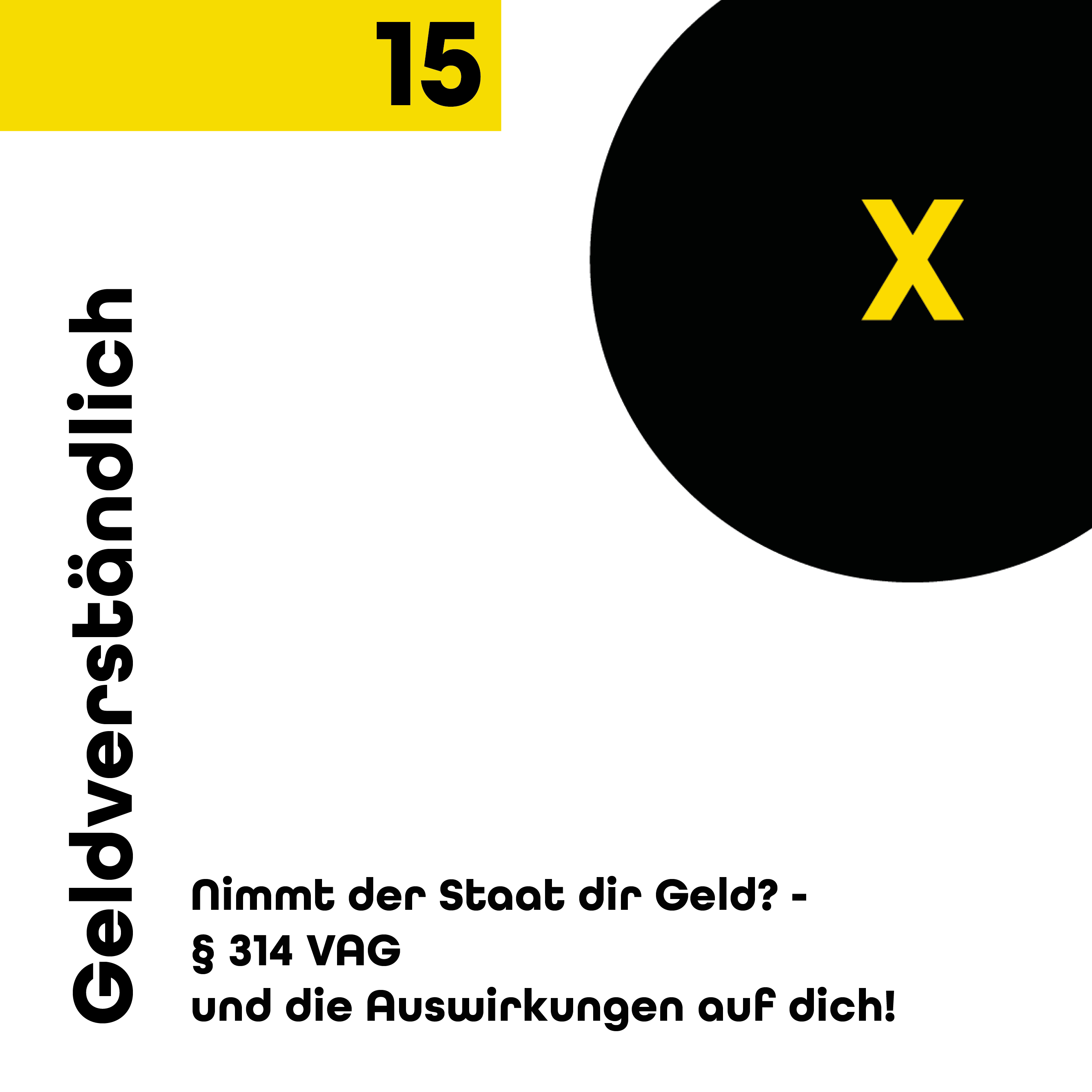 Nimmt der Staat dir Geld? - § 314 VAG und die Auswirkungen auf dich!