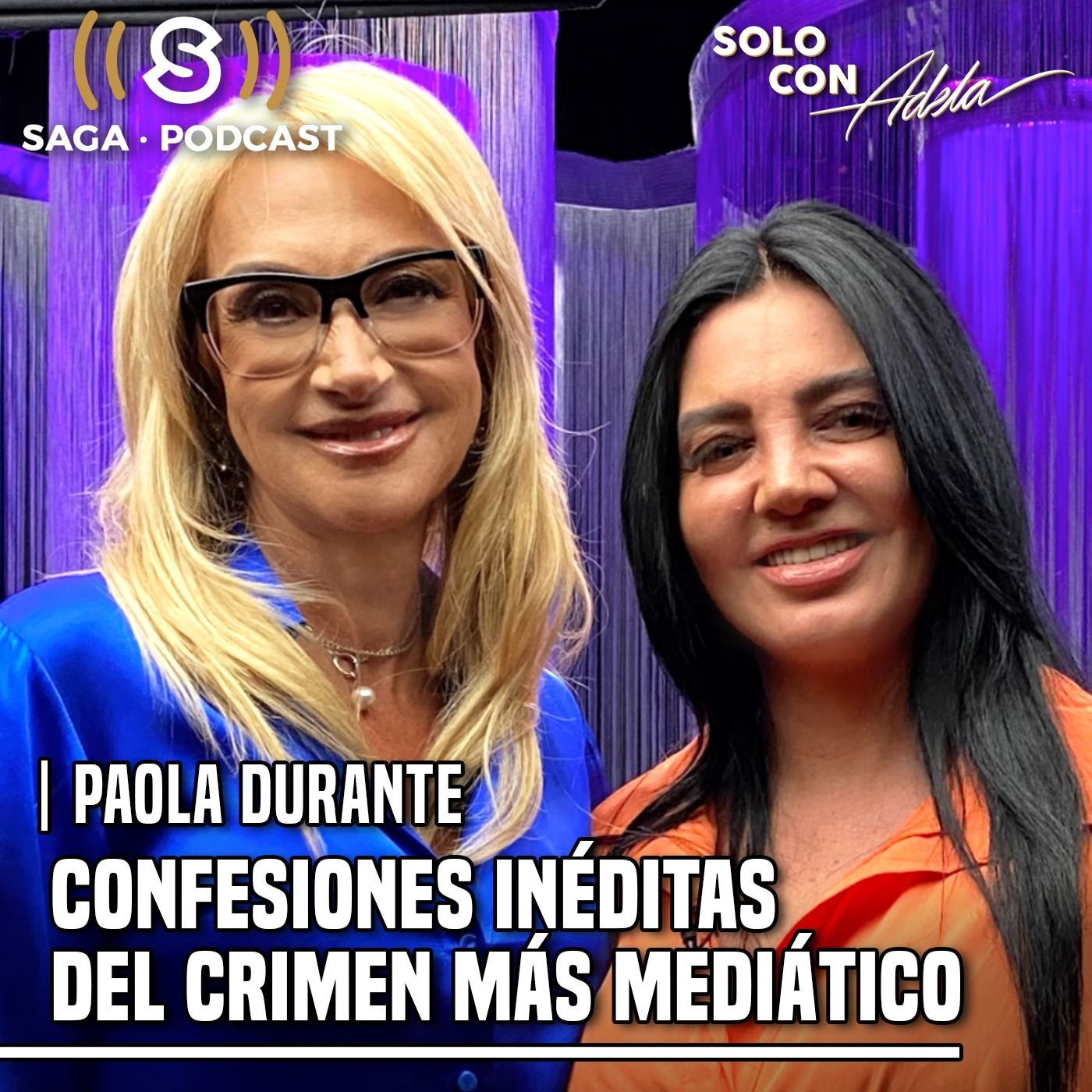 ⁣Paola Durante con Adela Micha