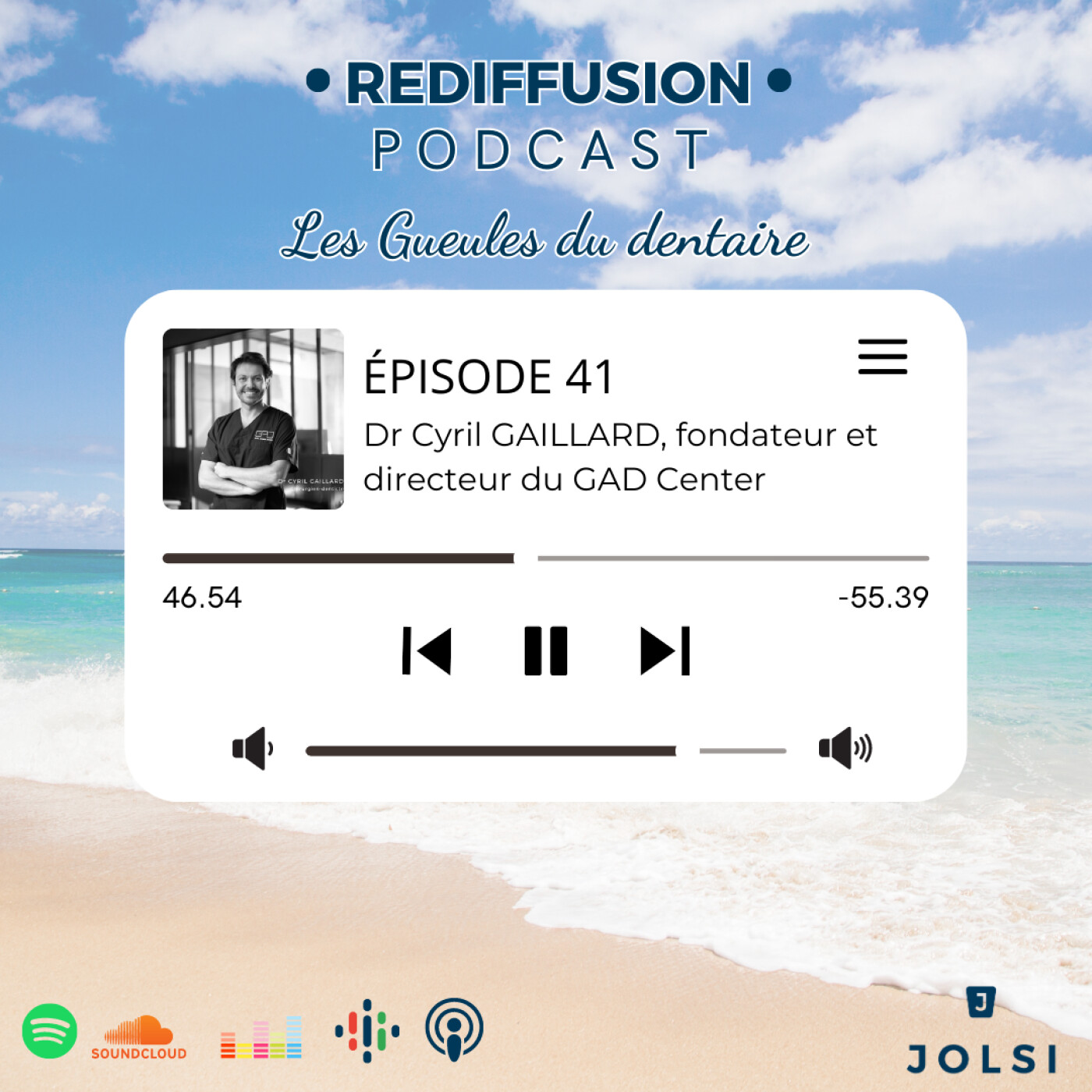 ⁣[REDIFFUSION]Ep 41 - Dr Cyril GAILLARD, fondateur et directeur du GAD Center