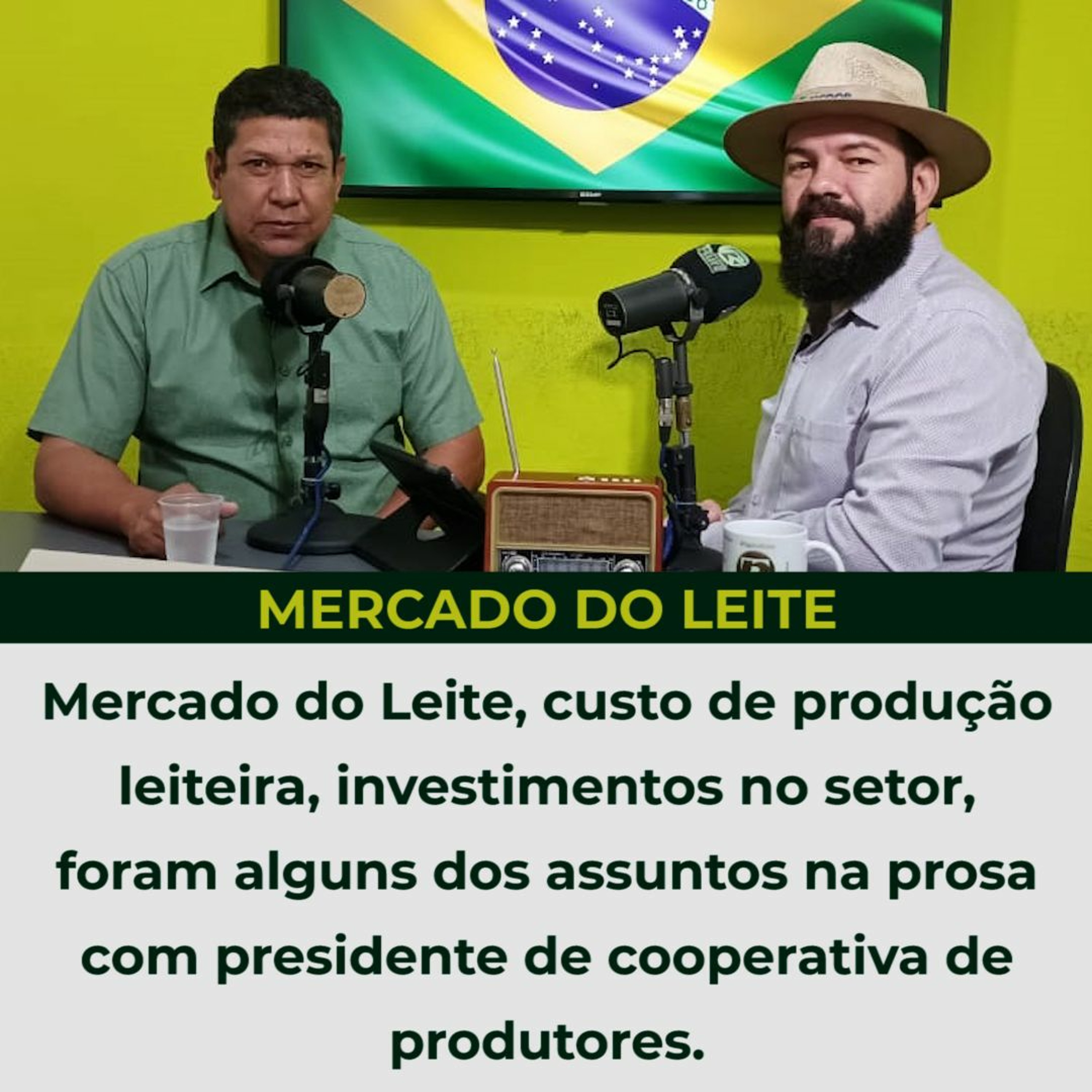 Mercado do Leite, custo de produção leiteira, foram assuntospresidente de cooperativa de produtores