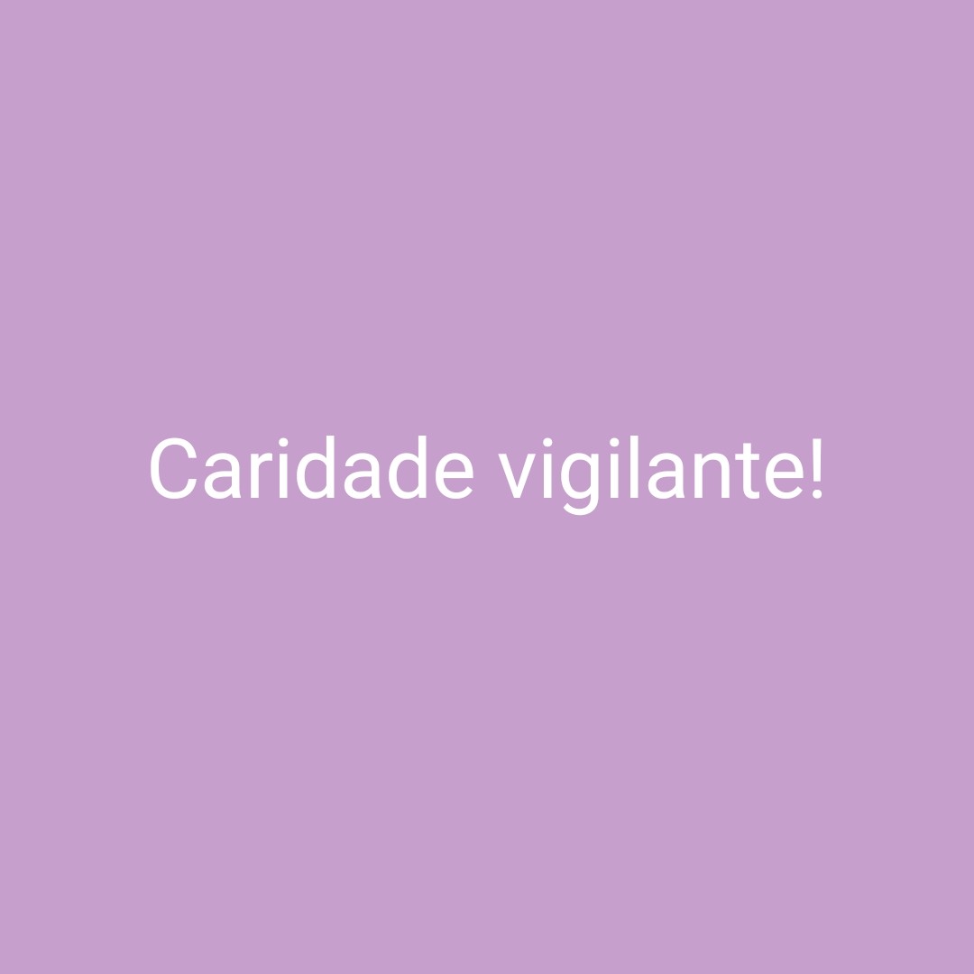 Caridade vigilante