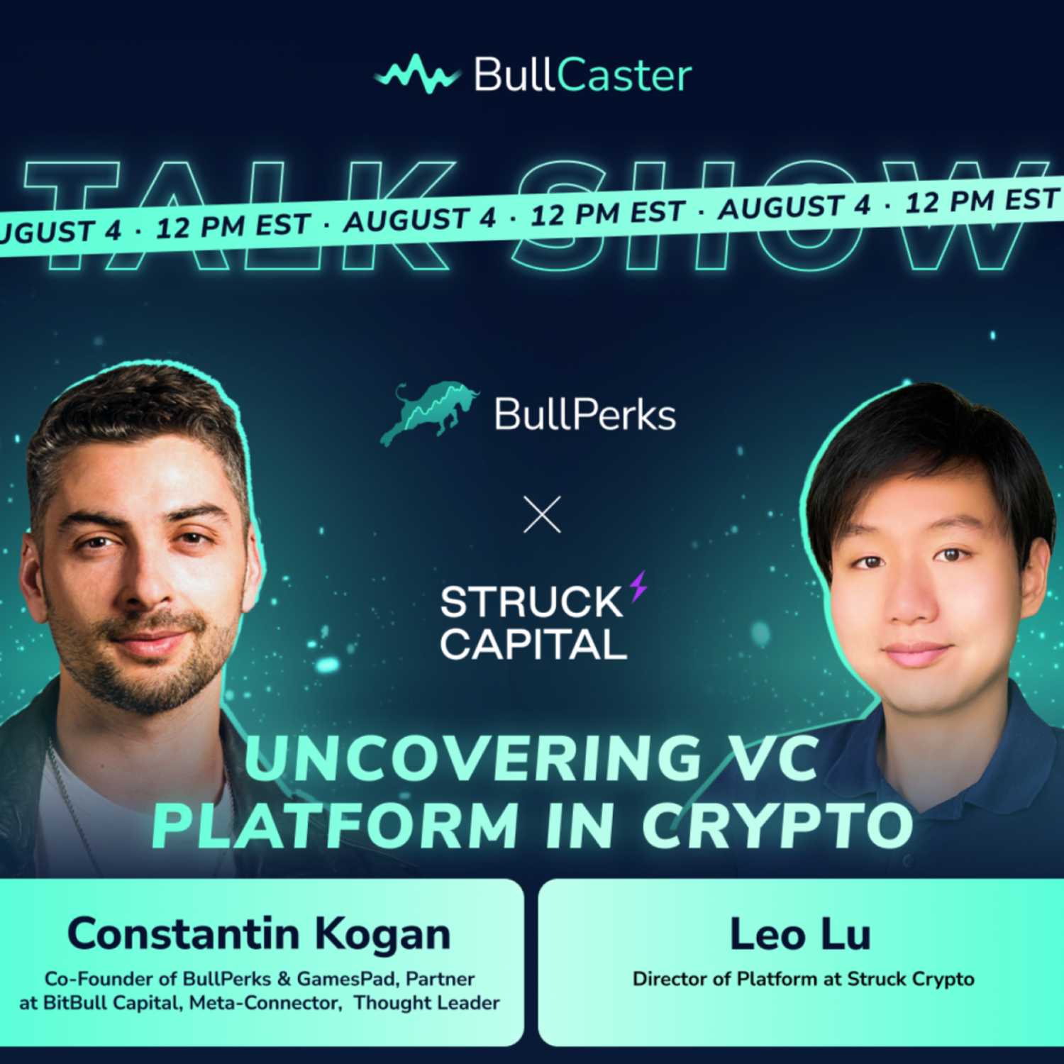 Uncovering VC Platform in Crypto with Leo Lu of Struck Capital