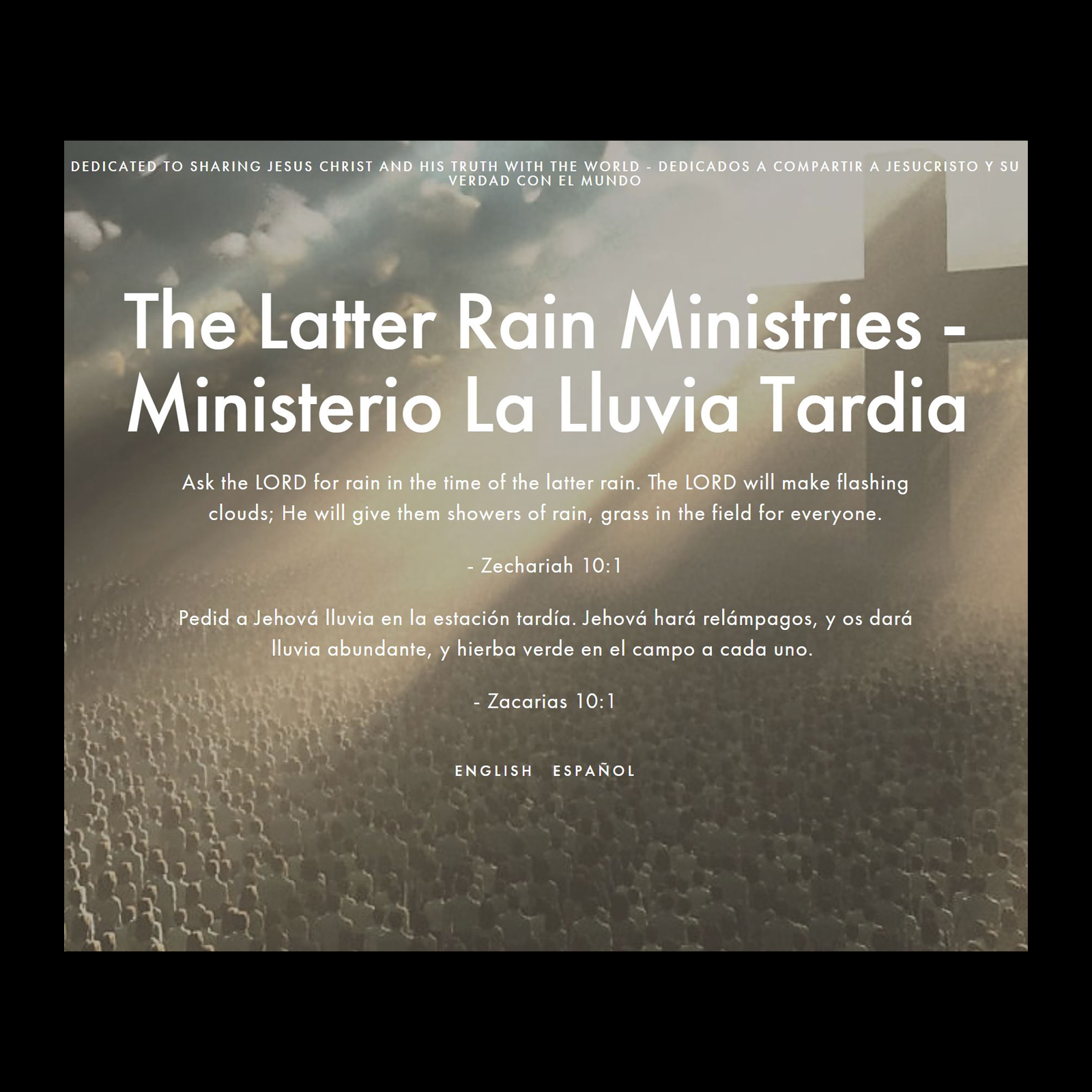 Ministerio La Lluvia Tardia 