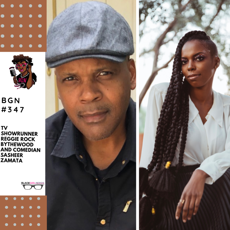 ⁣TV Showrunner Reggie Rock Bythewood and Comedian Sasheer Zamata