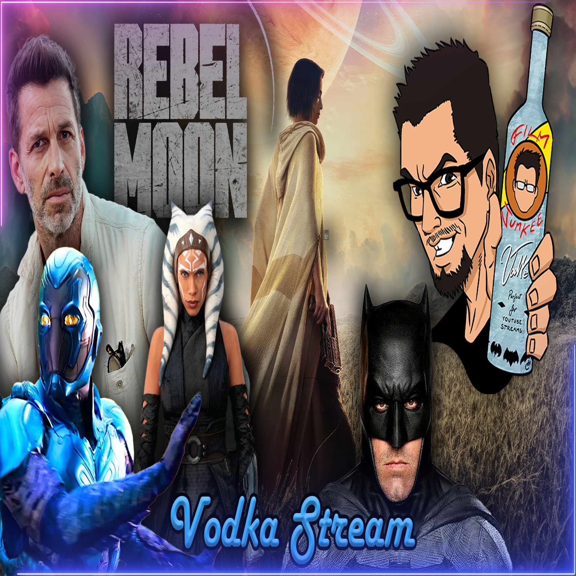 Rebel Moon Trailer Reactions, Batfleck 10 Years, and Double Lightsabers - Vodka Stream