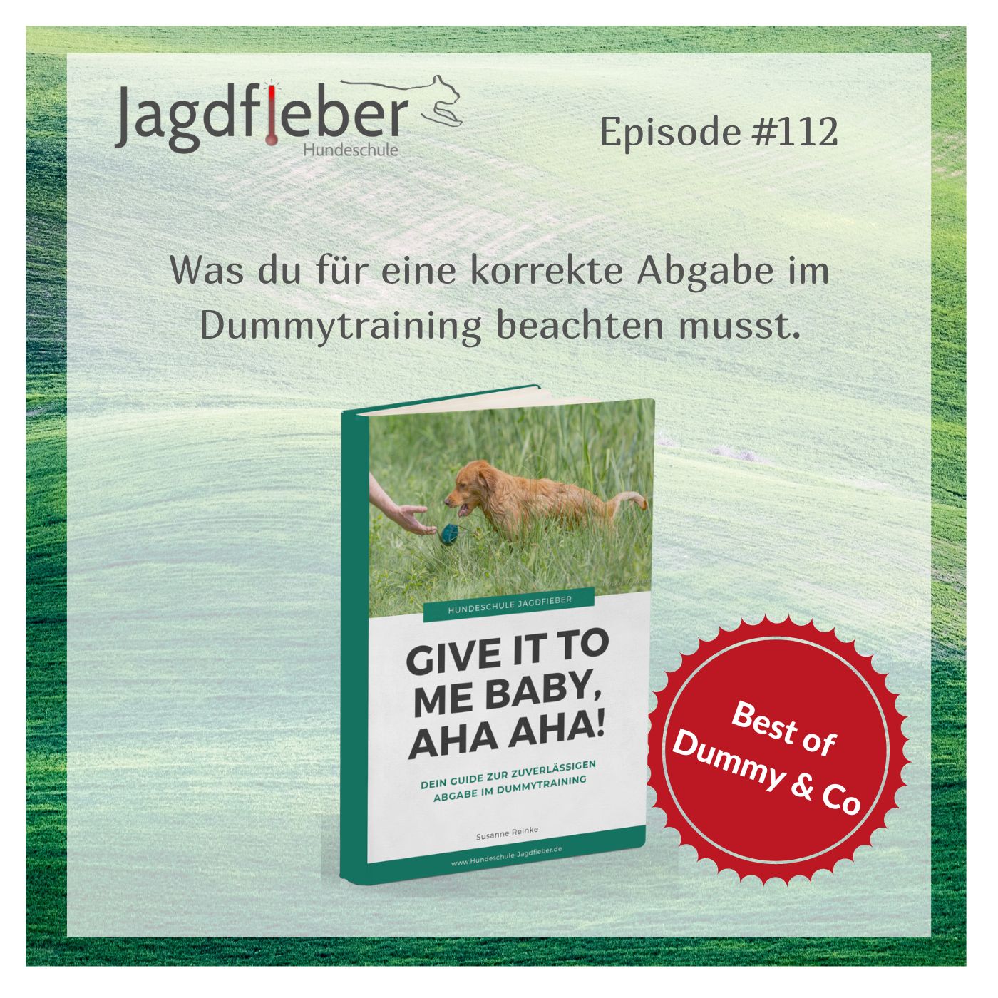 P112: Best of Dummy & Co - Was du für eine korrekte Abgabe im Dummytraining beachten musst.