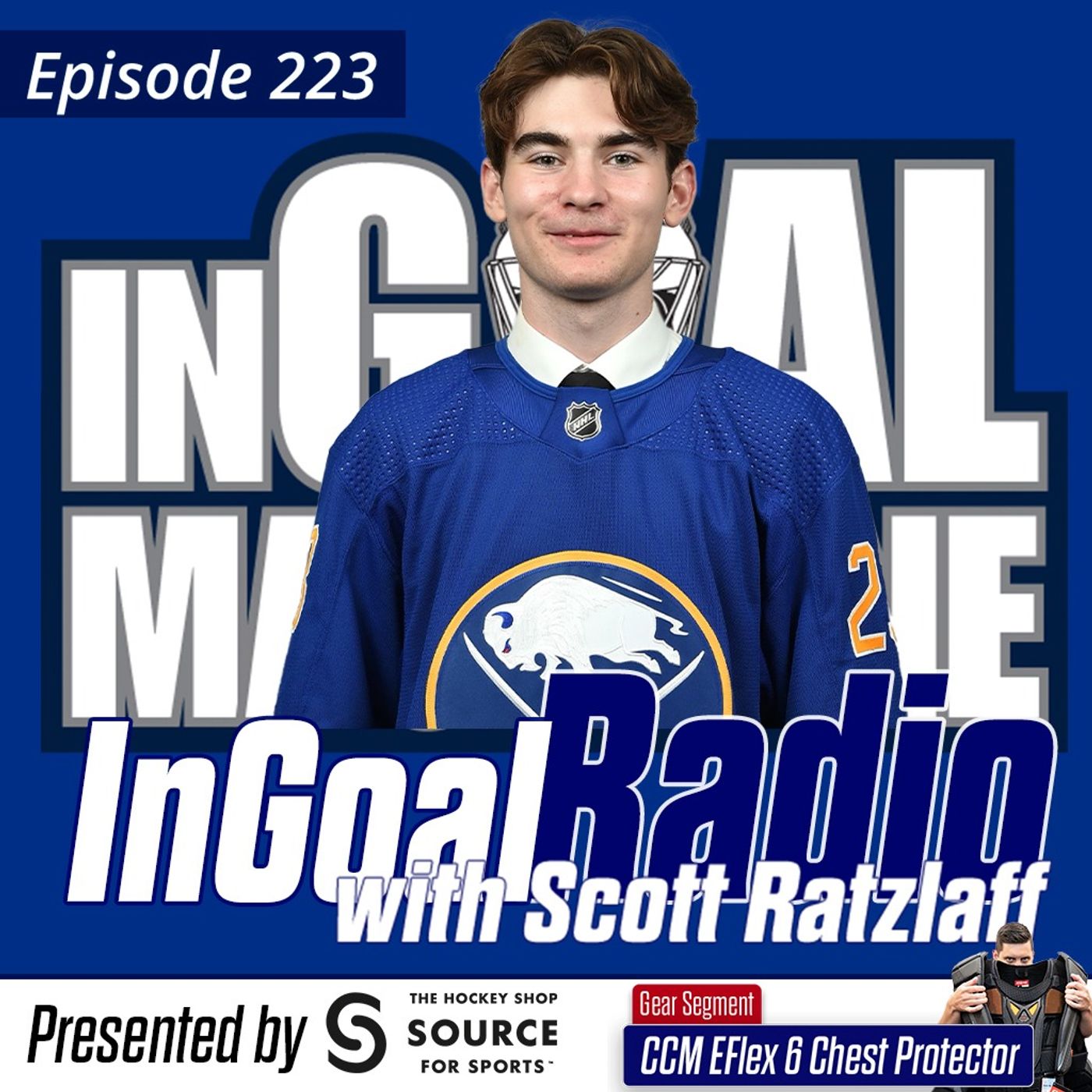 Episode 223 with Scott Ratzlaff and CCM's EFlex 6 Chest Protector