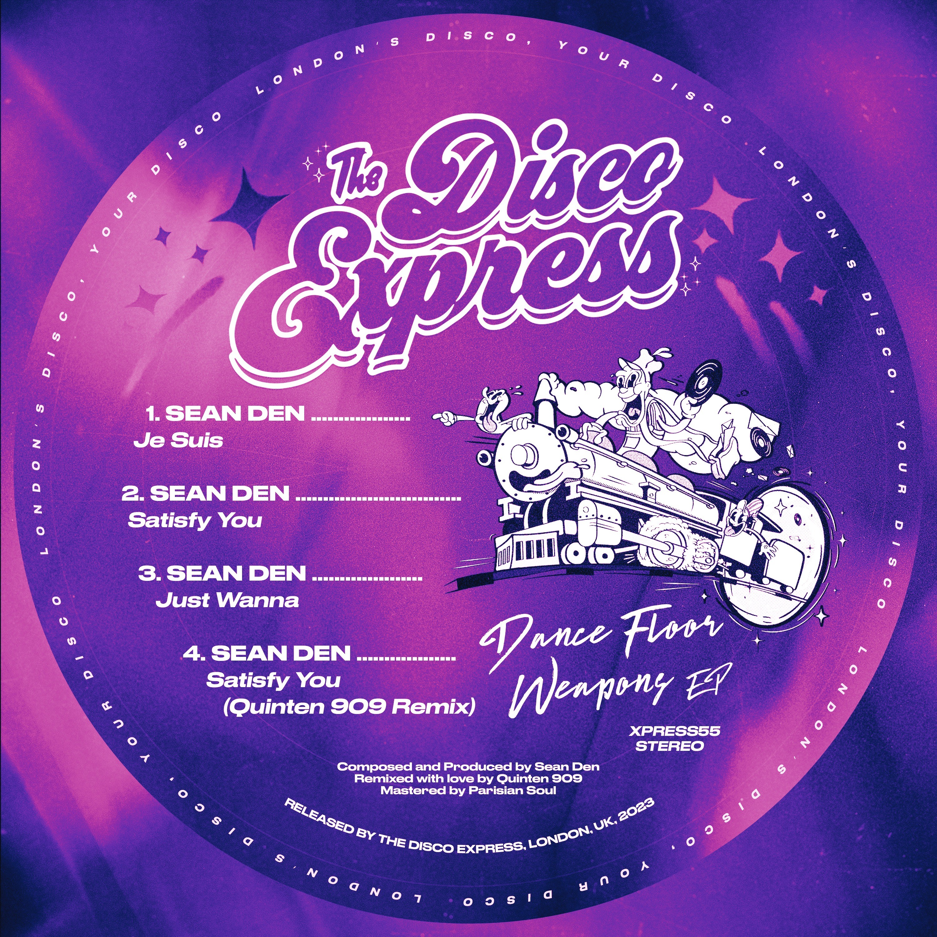 PREMIERE: Sean Den - Satisfy You (Quinten 909 Remix) [The Disco Express]