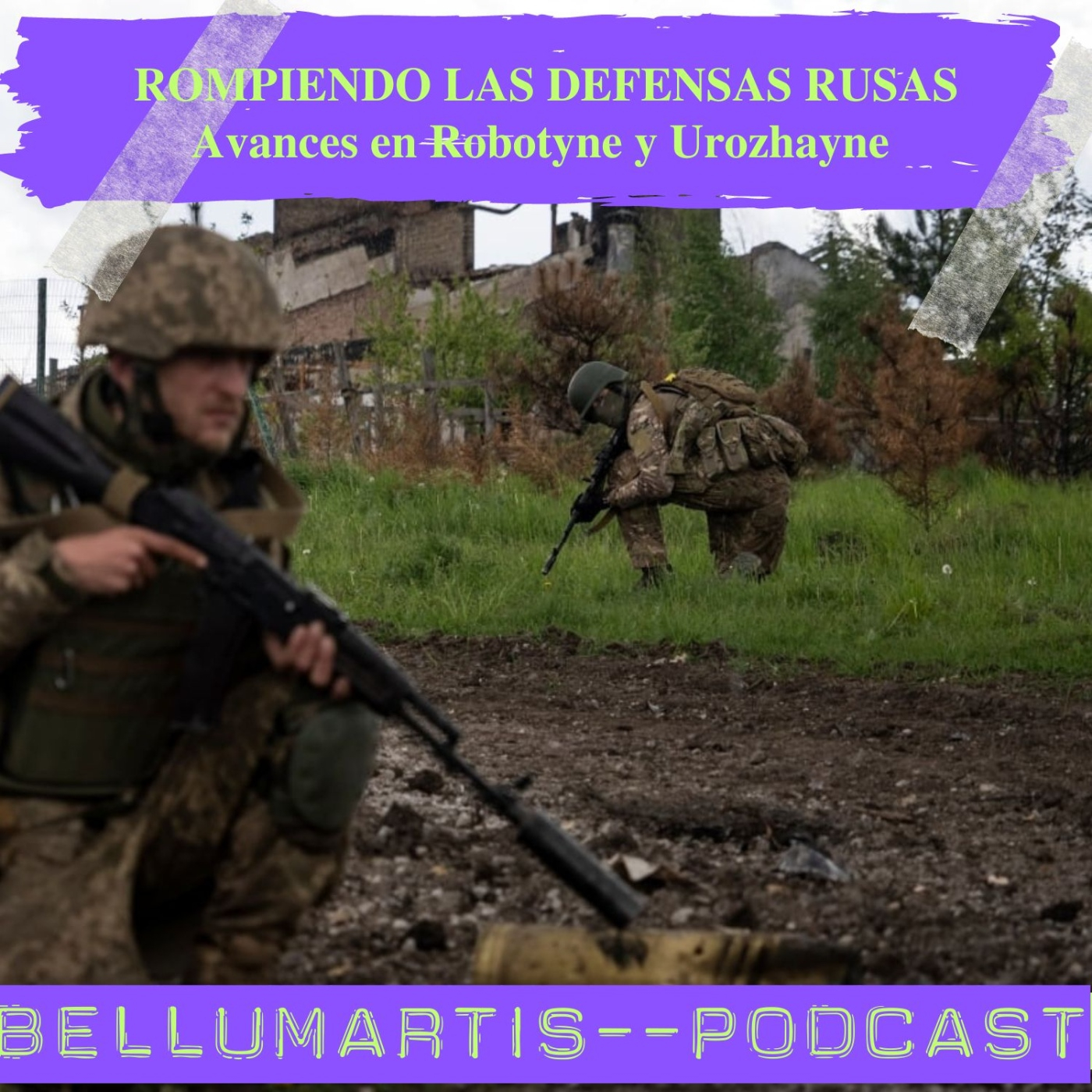 ROMPIENDO LAS DEFENSAS RUSAS: Avances en Robotyne y Urozhayne *Chechu79*