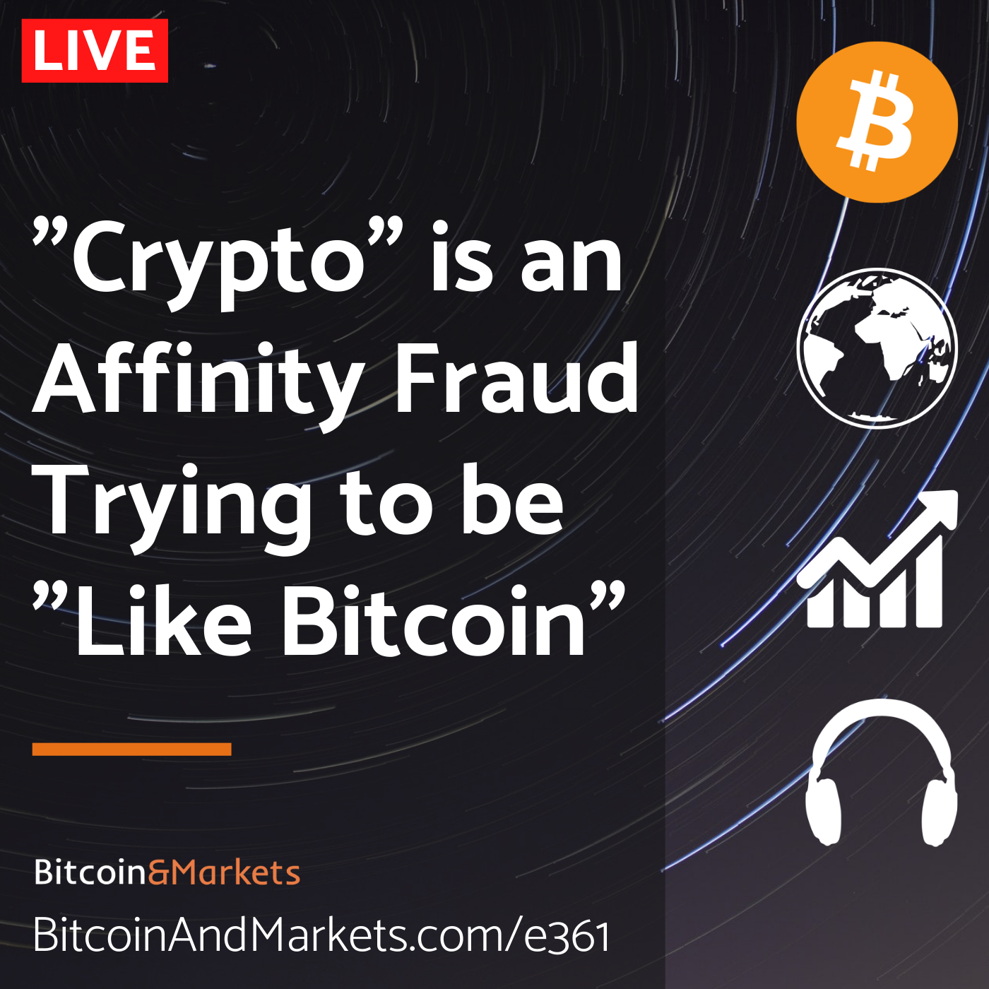 "Crypto" is an Affinity Fraud Trying to be "Like Bitcoin" - E361