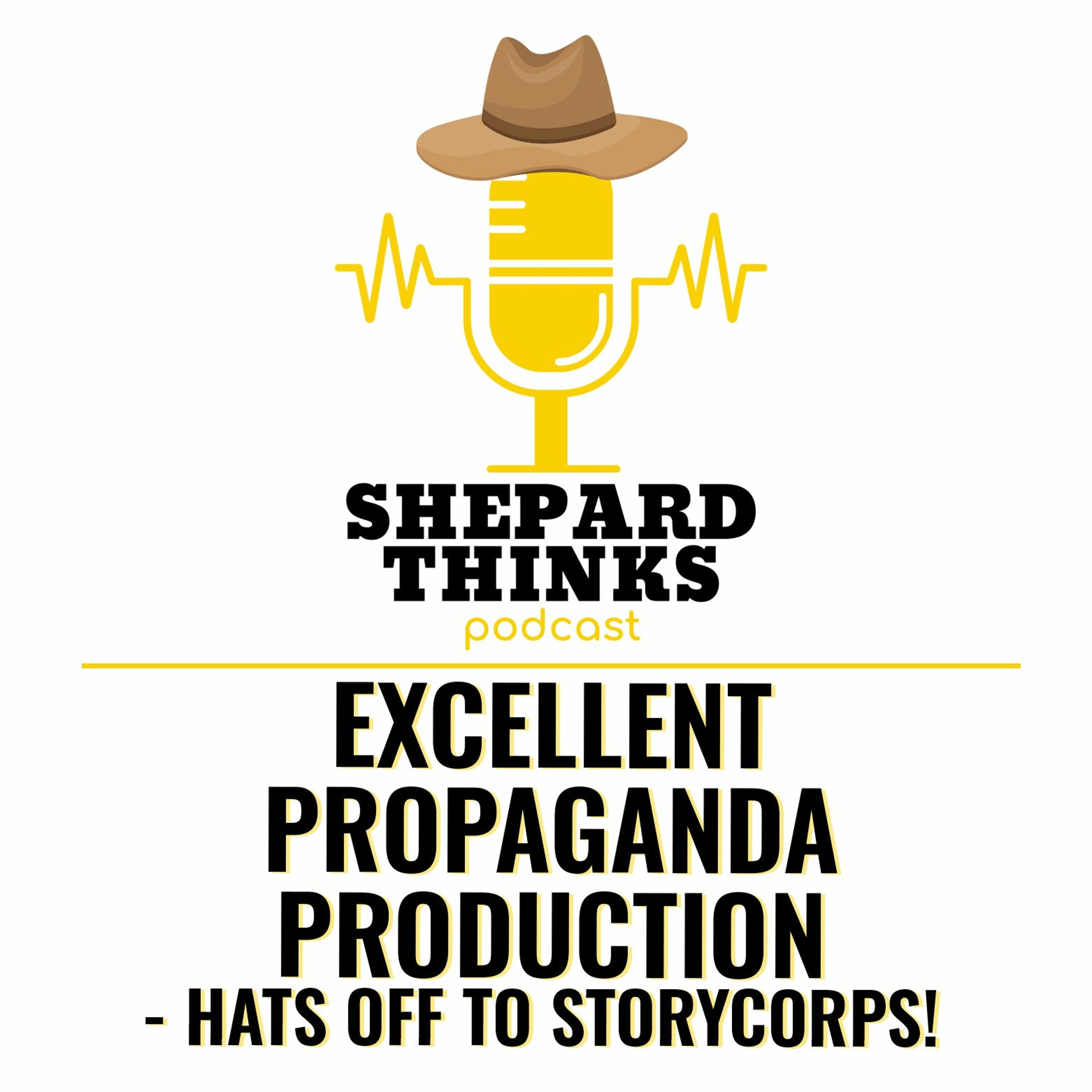 ⁣Excellent Propaganda Production - Hats Off To StoryCorps!