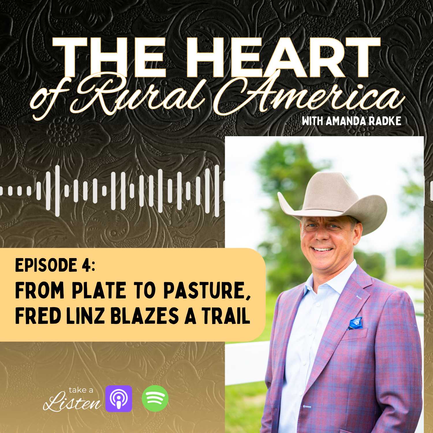 ⁣From Plate To Pasture, Fred Linz Blazes A Trail