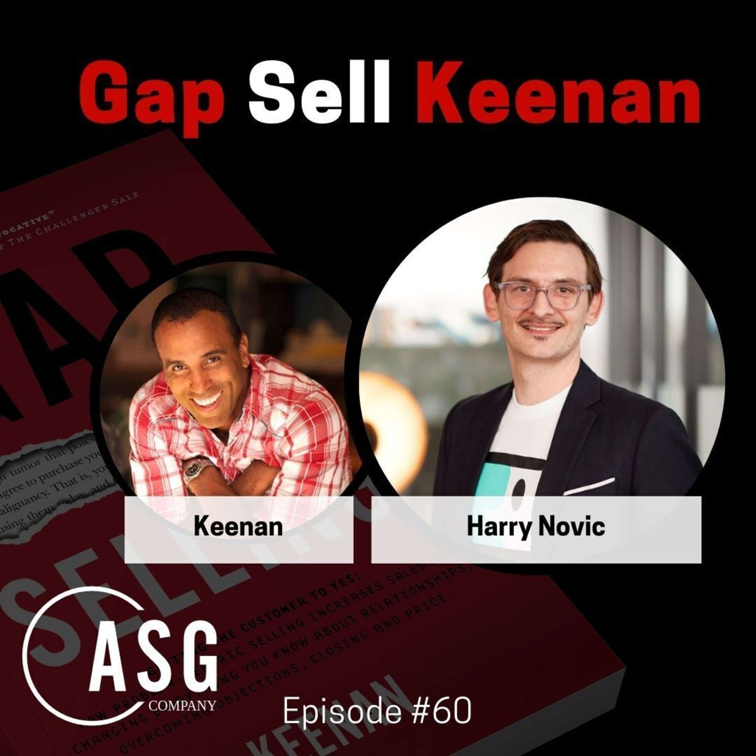 Live Sales Pitch - Gap Sell Keenan 60 - Don't Default to a Product Pitch When You Get Stuck!