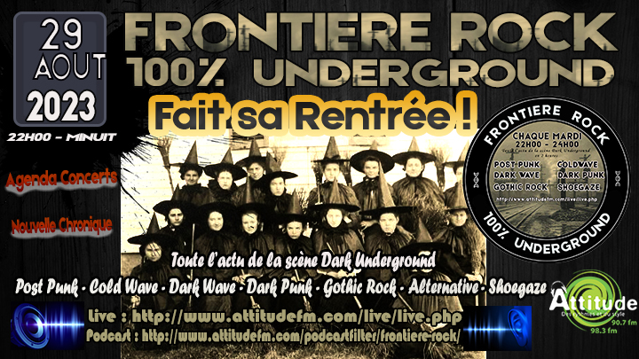 Frontière Rock 100% Underground du 29.08.23