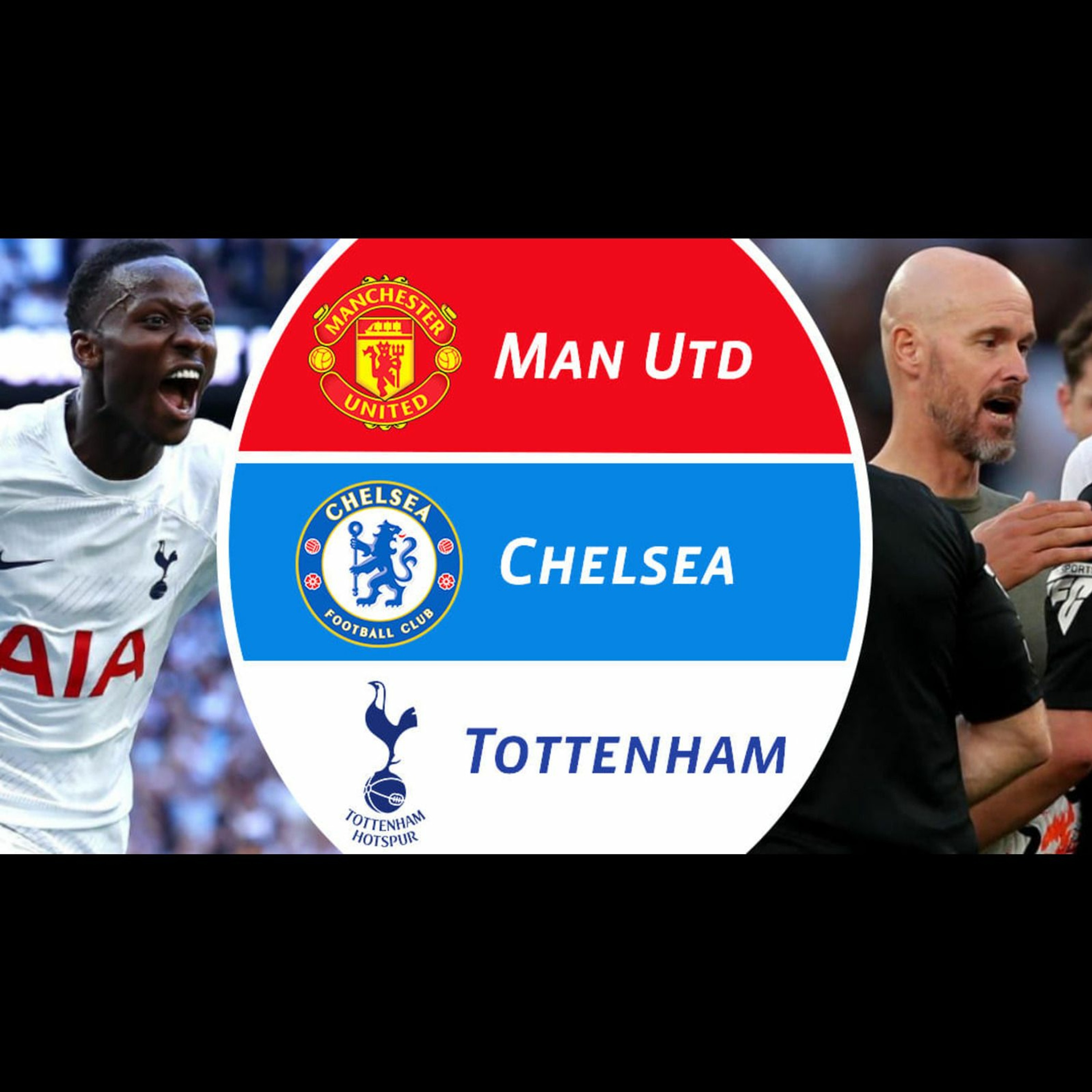 TOTTENHAM DEFEAT MANCHESTER UNITED, CHELSEA FACE WEST HAM AWAY