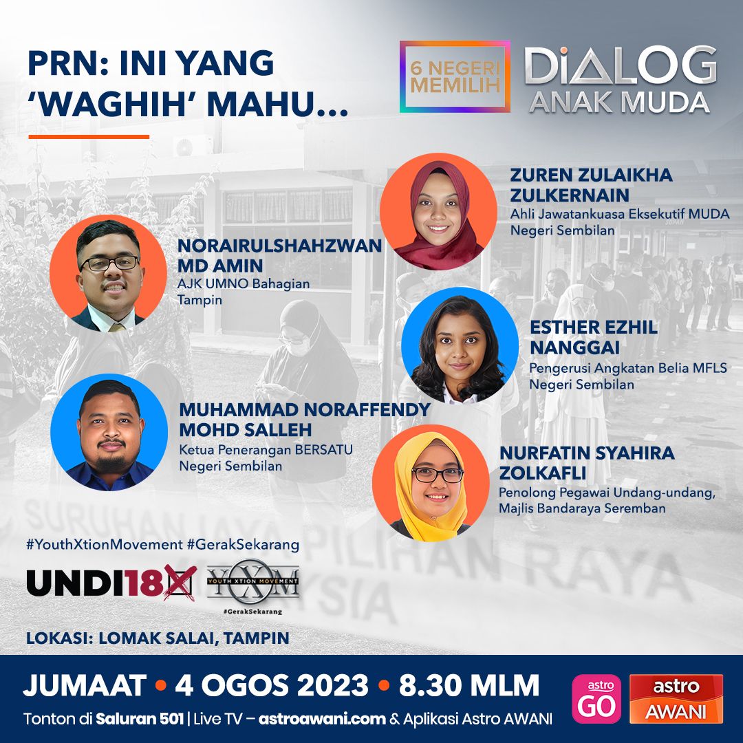 ⁣Dialog Anak Muda: PRN | Ini yang 'waghih' mahu...