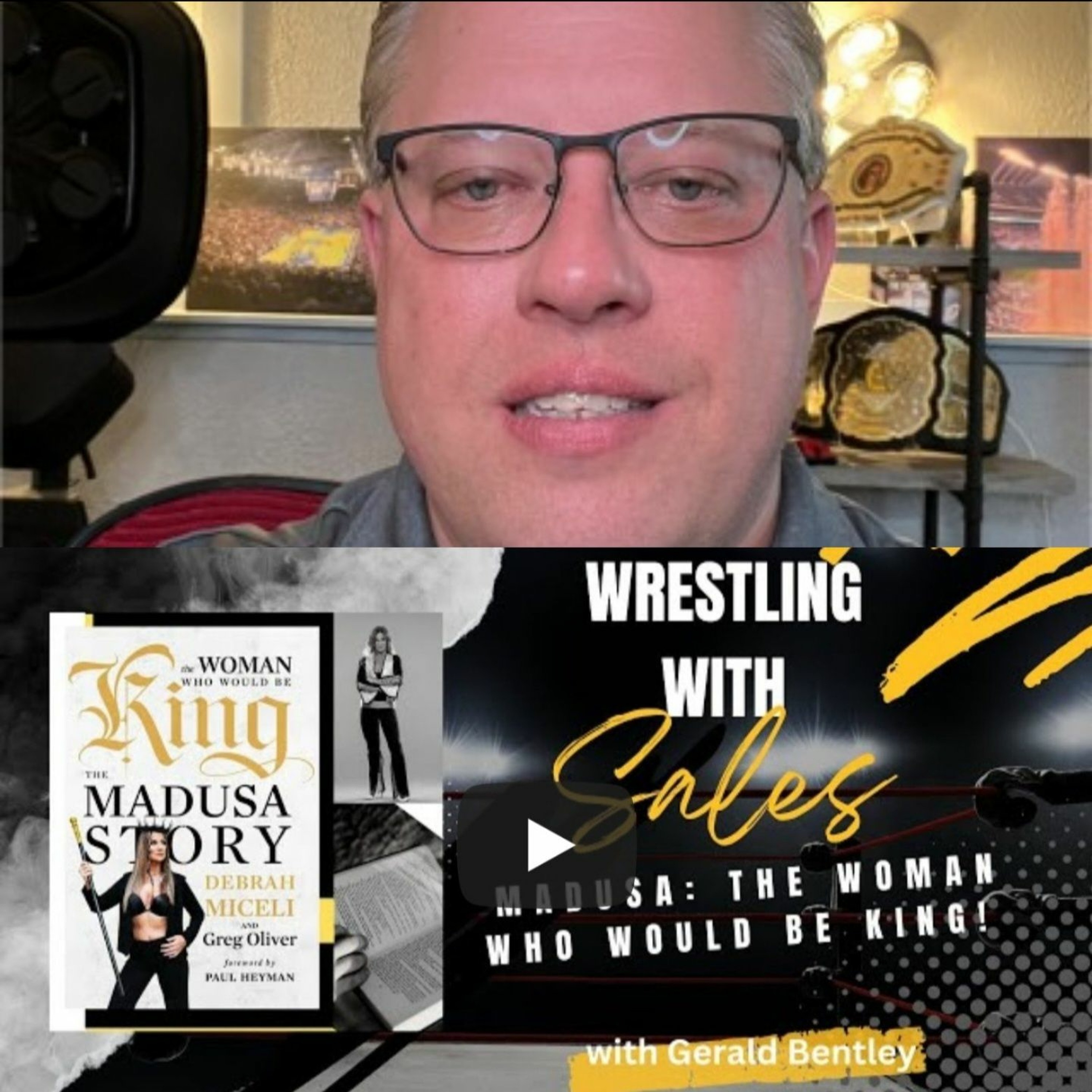 Saturday, August 12: Wrestling With Sales  Madusa The Woman Who Would Be King