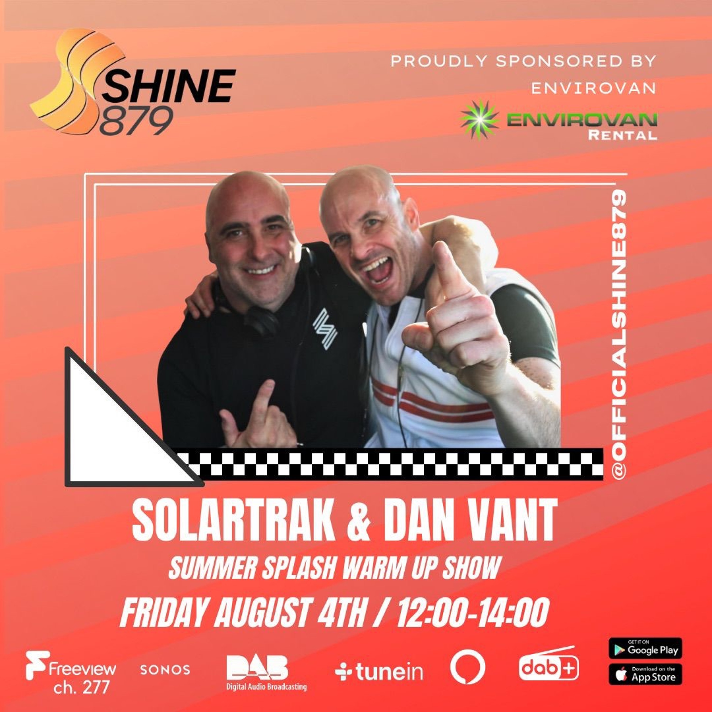 ⁣SolarTrak B2B Dan Vant - Shine 4th August 2023