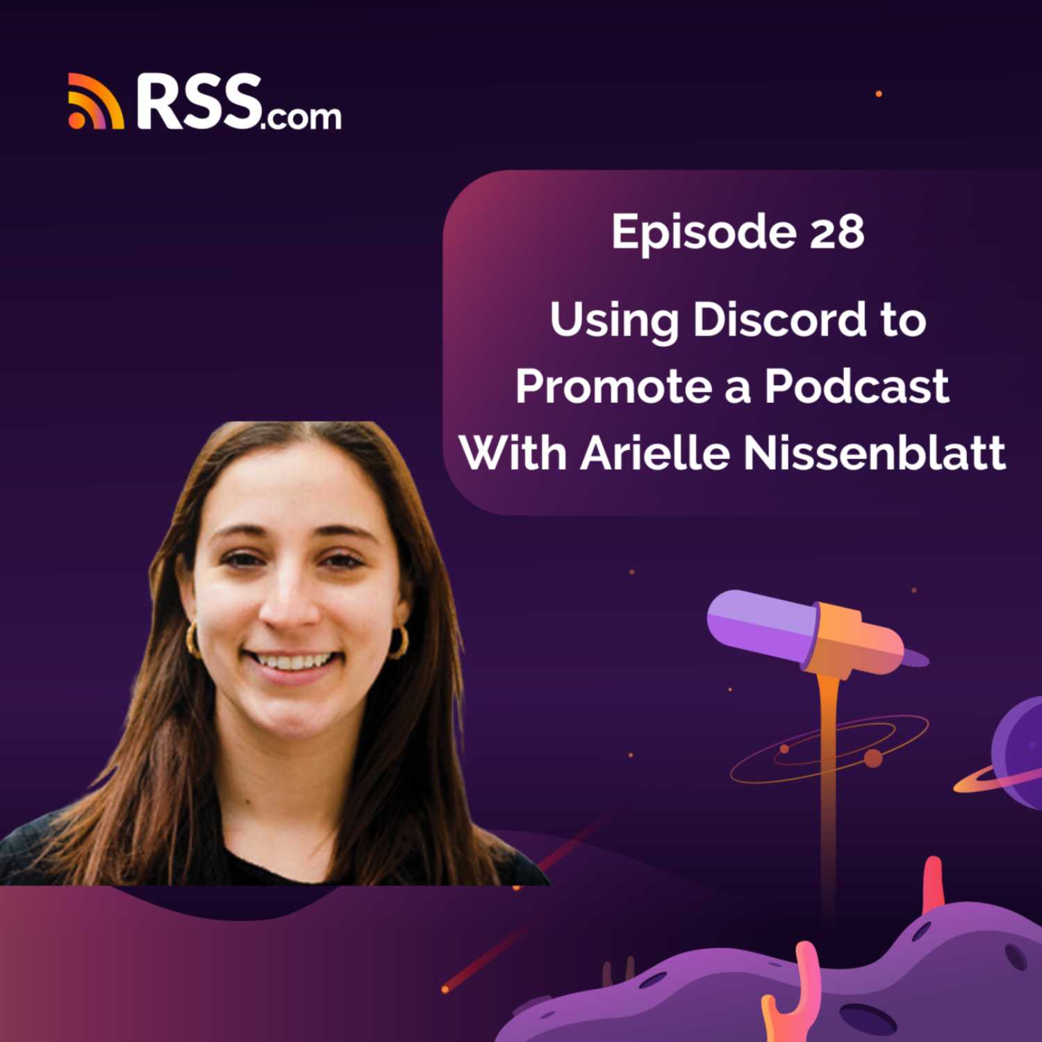 ⁣Episode 28 - Using Discord to Promote a Podcast With Arielle Nissenblatt