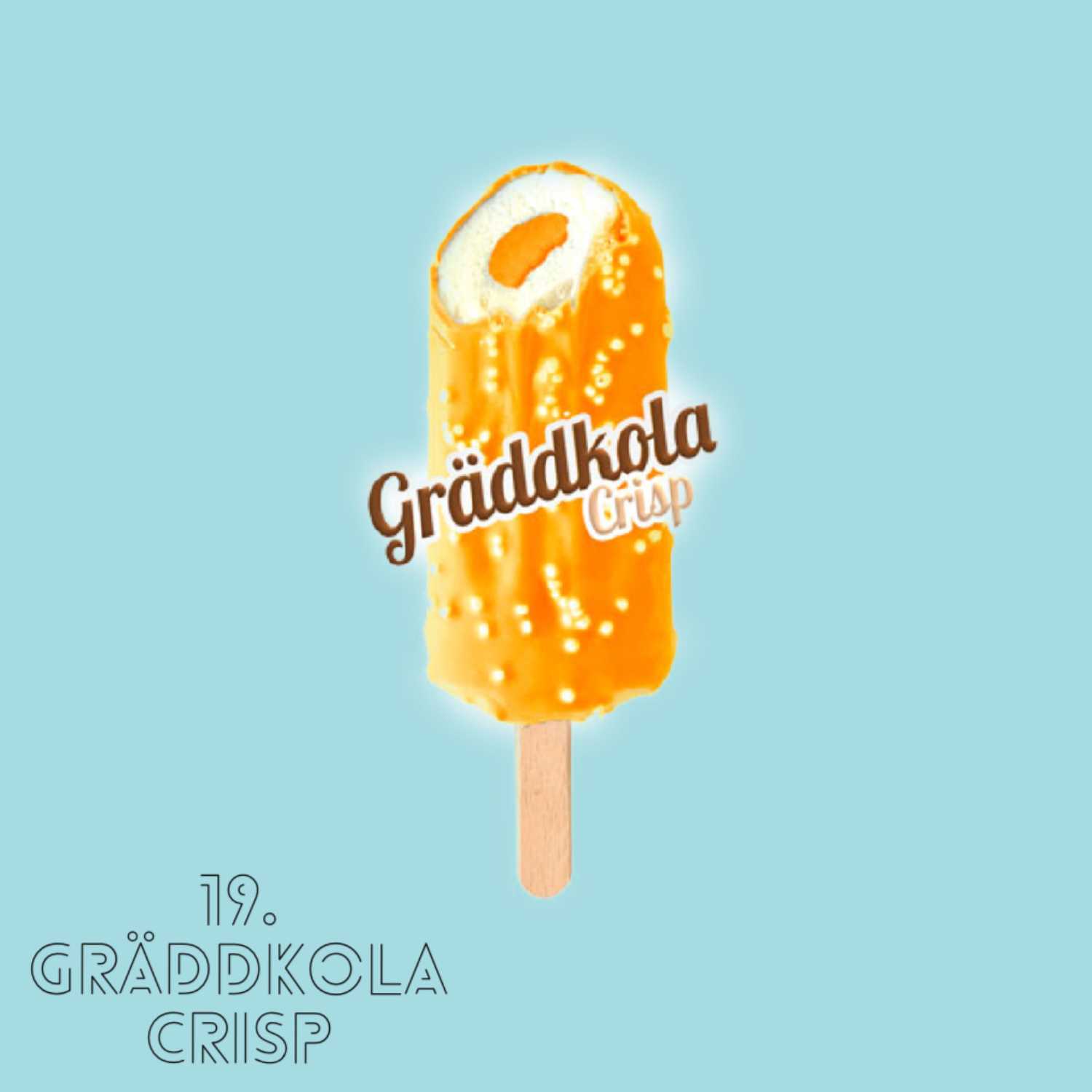 ⁣19. Gräddkola Crisp