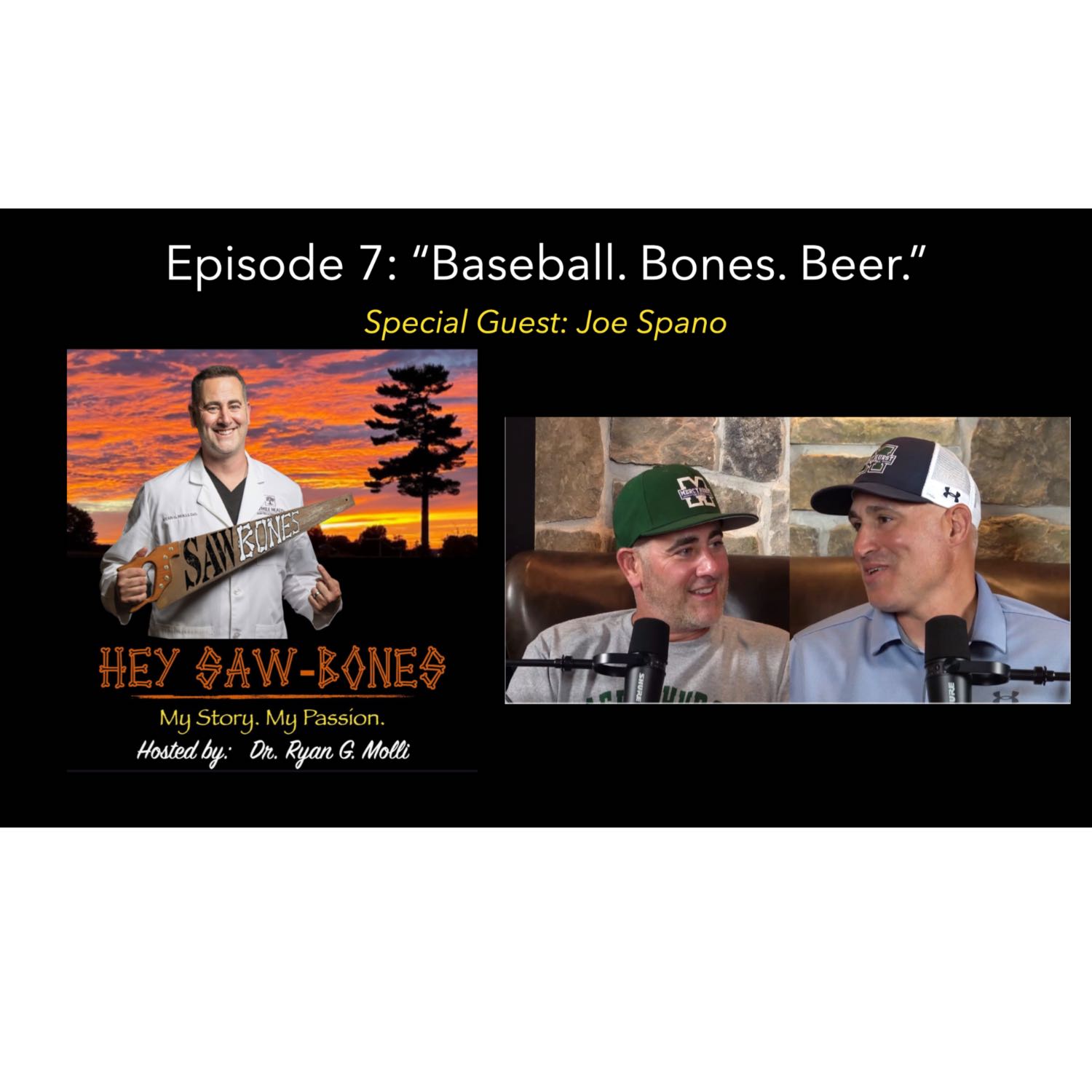 Baseball. Bones. Beer.