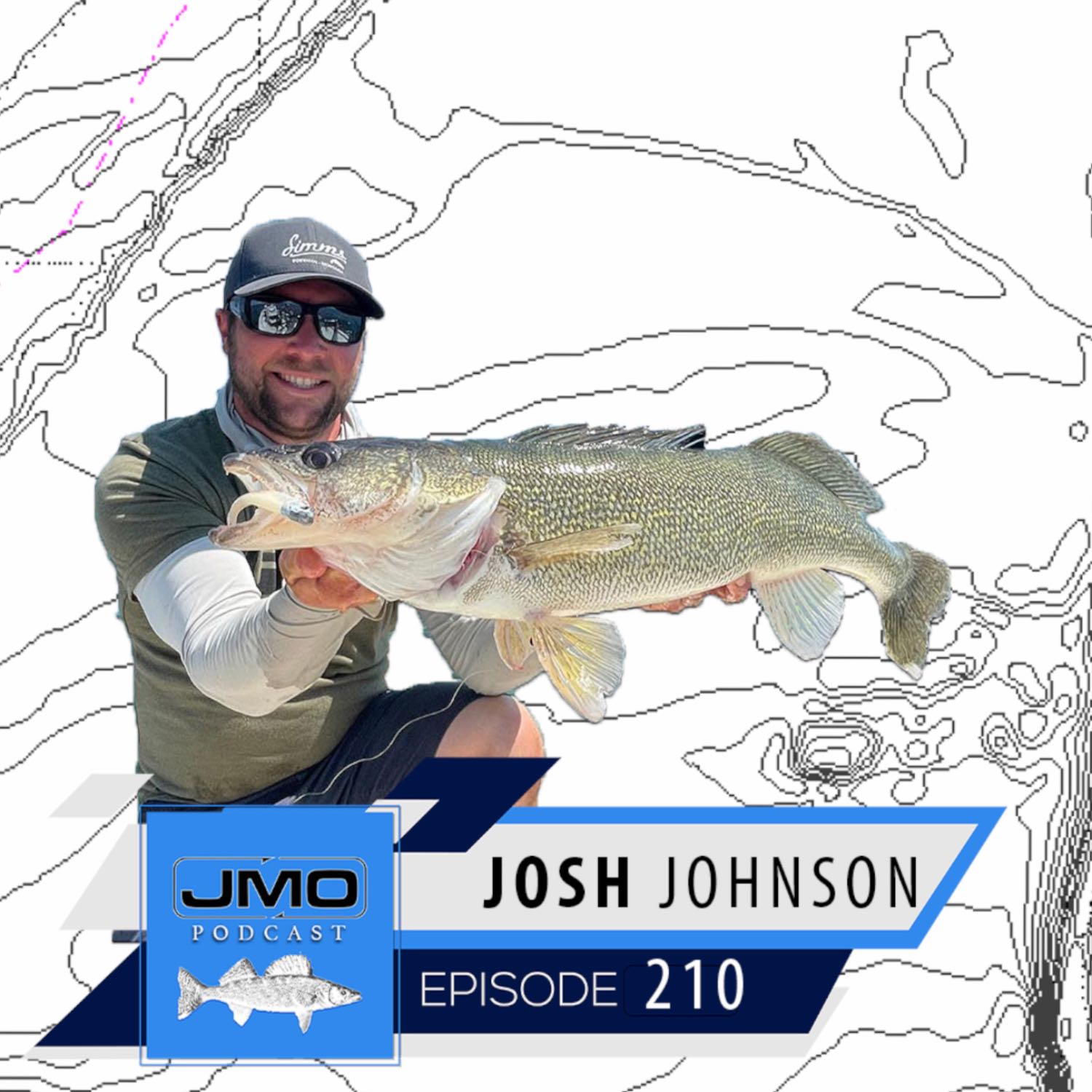 Finding Giant Walleyes on Structure w/ Josh Johnson | JMO Fishing 210