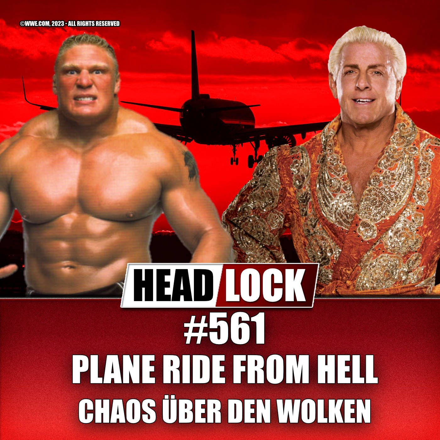 ⁣#561: Der Plane Ride From Hell - WWE-Skandal über den Wolken