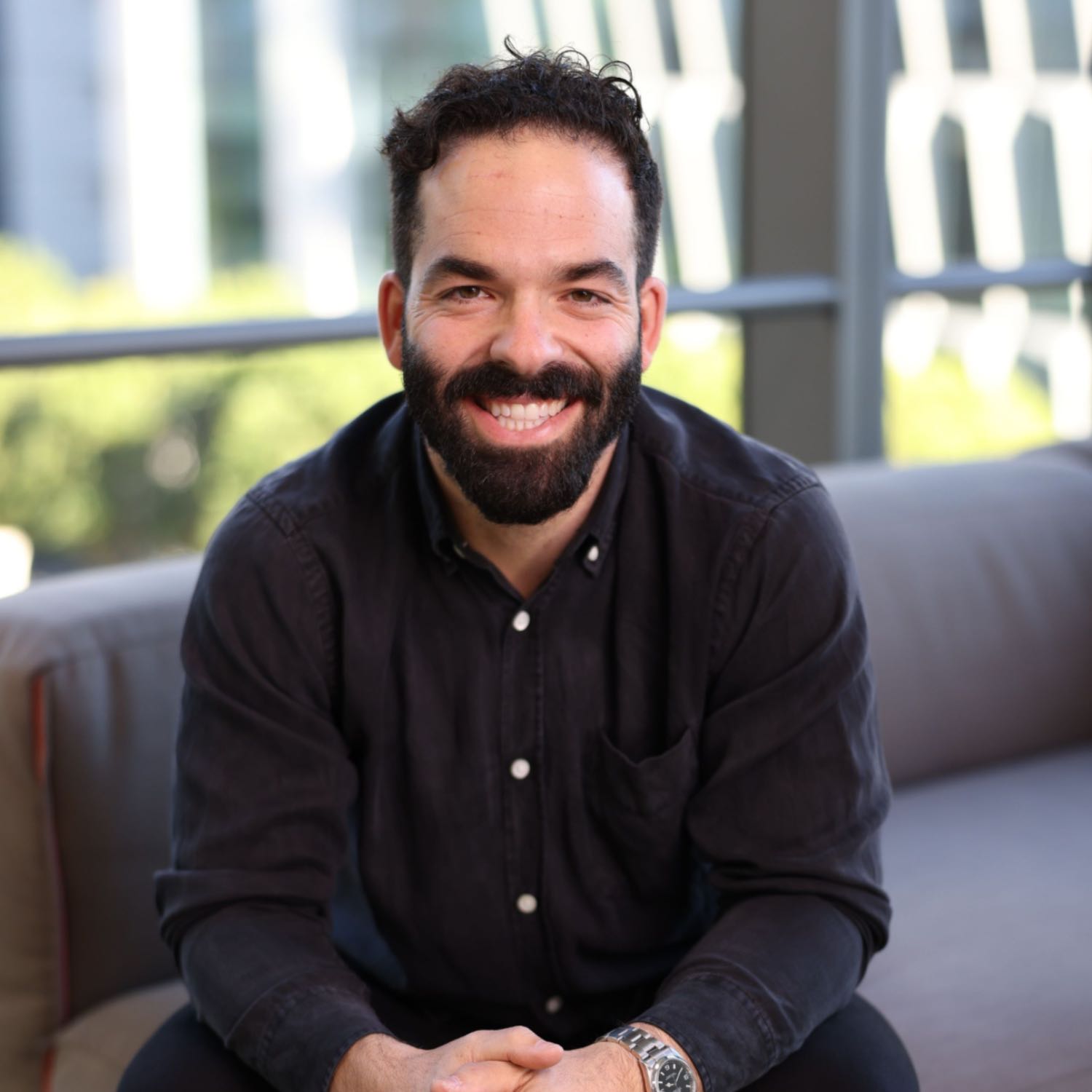 ⁣Schmoozing with Andrew Epstein, General Counsel at Demandbase