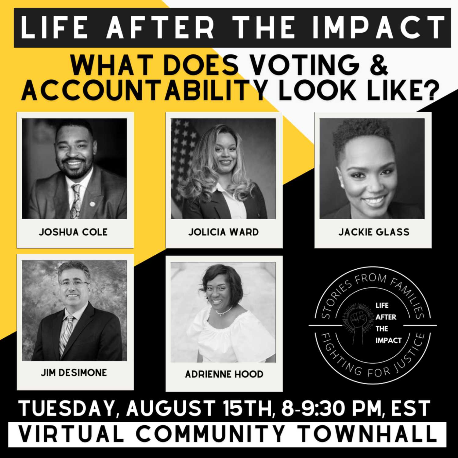 Life After the Impact: The 2nd Virtual Townhall on Voting and Accountability