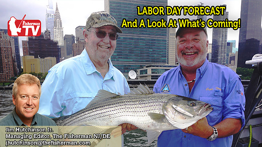 August 31st 2023 New Jersey/Delaware Bay Fishing Report with Jim Hutchinson, Jr.