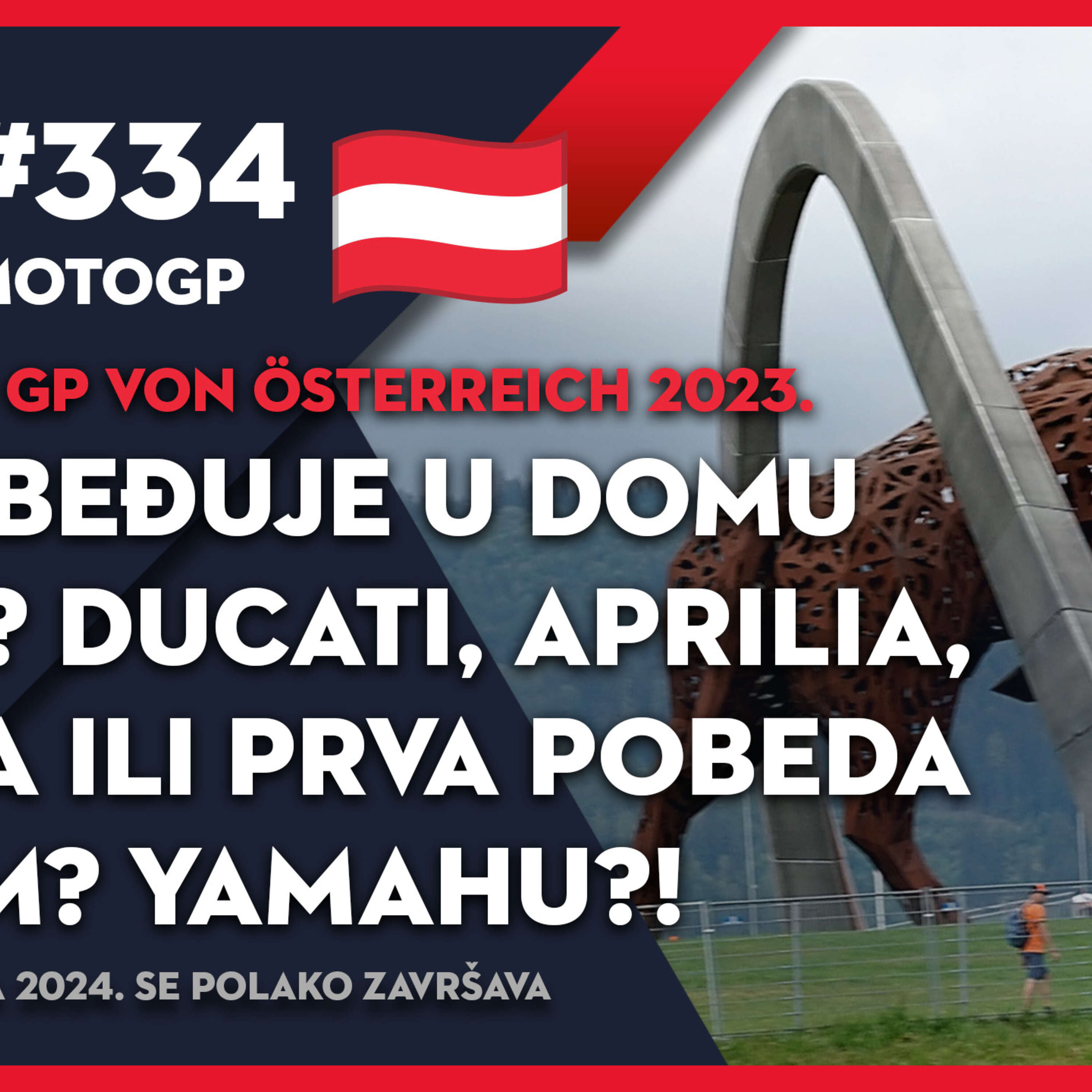 Lap 76 334 | MotoGP: Ko pobeđuje u domu KTM-a? Ducati, Aprilia, Honda | Prva pobeda za KTM? Yamahu?