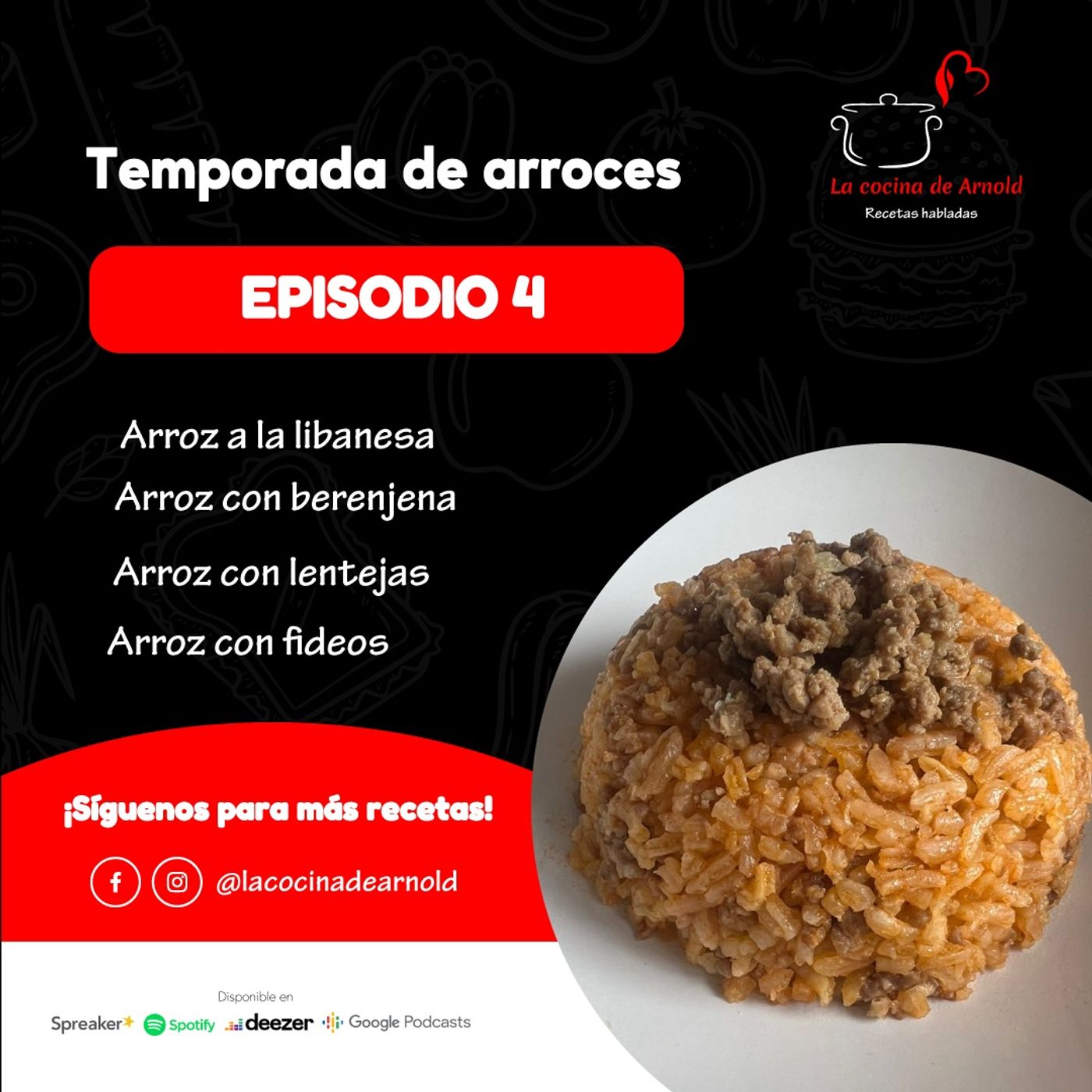 La cocina de Arnold - Temporada de arroces episodio 4