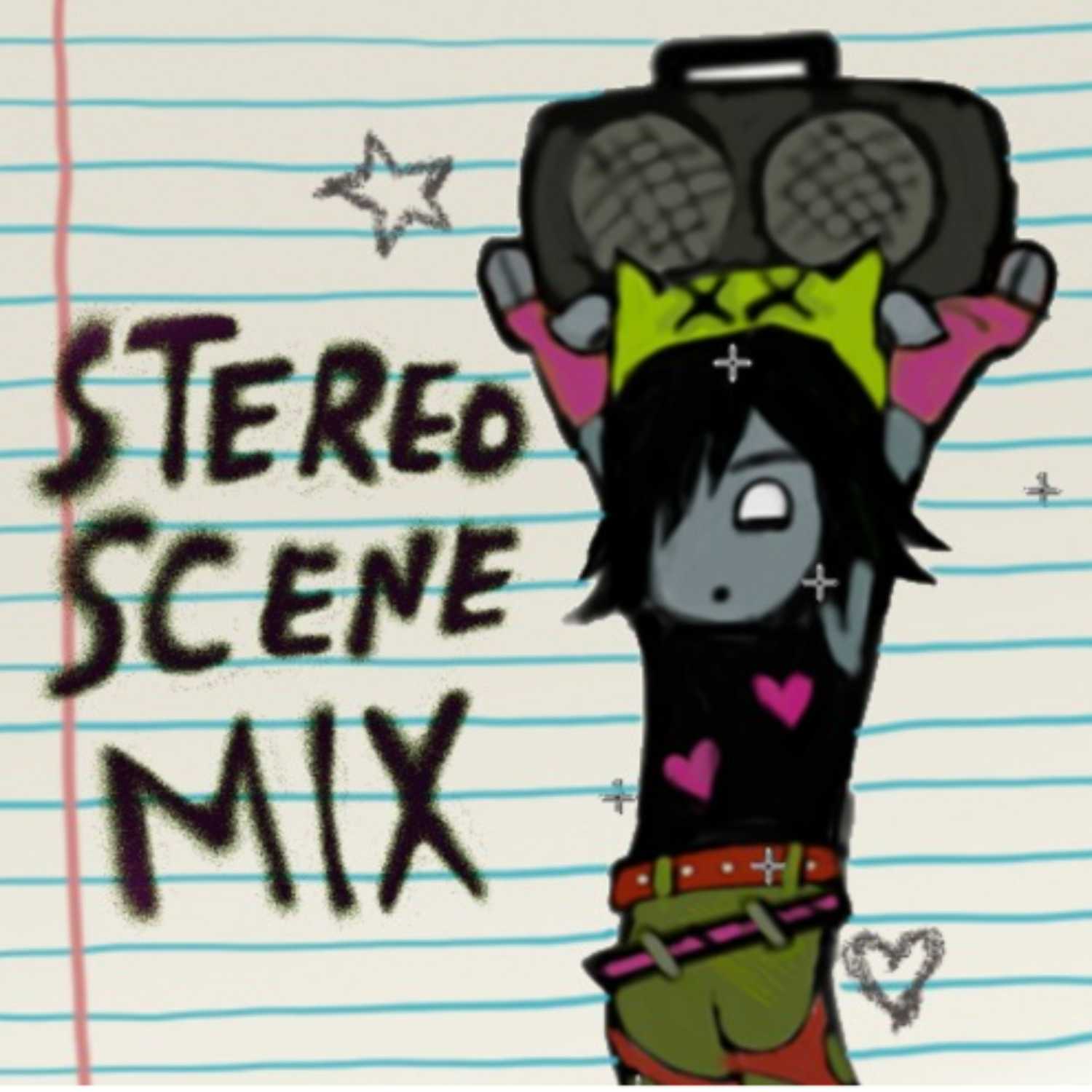 stereo scene mix