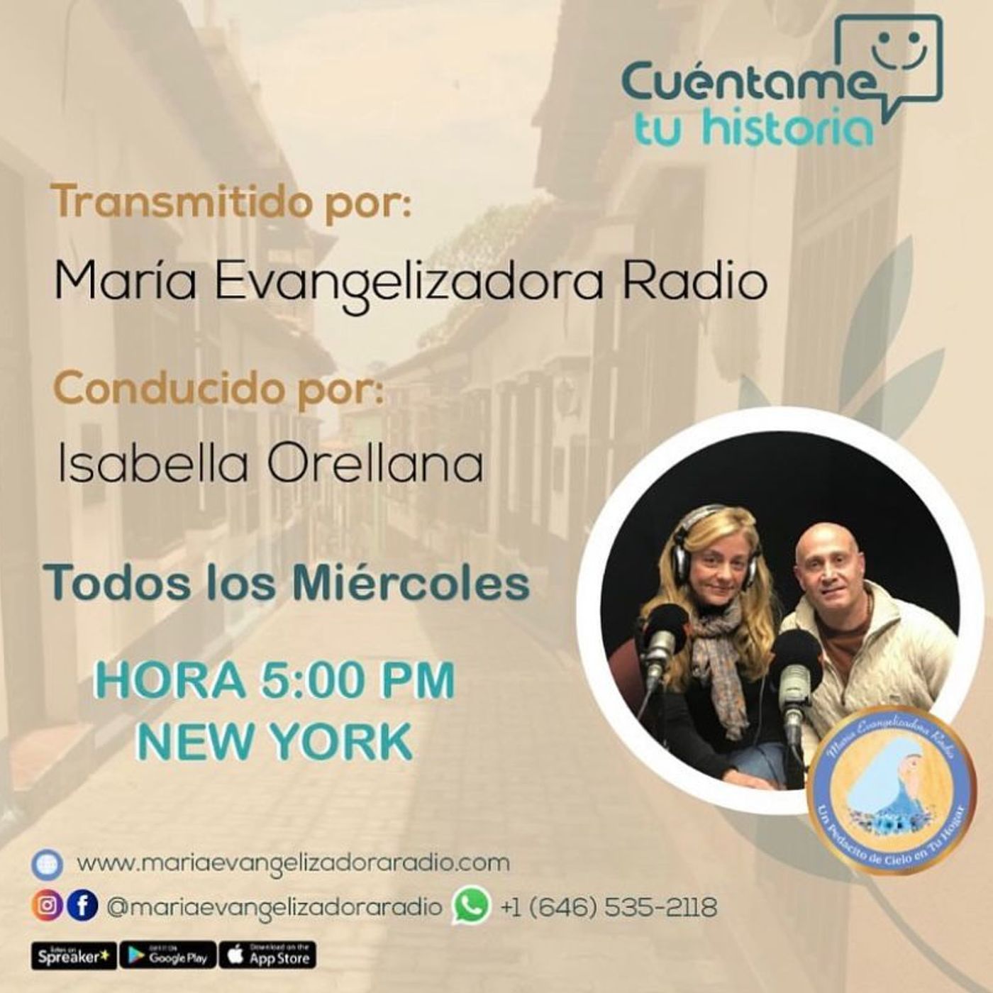 Cuéntame Tu Historia con Isabella Orellana - 30 de Agosto 23.