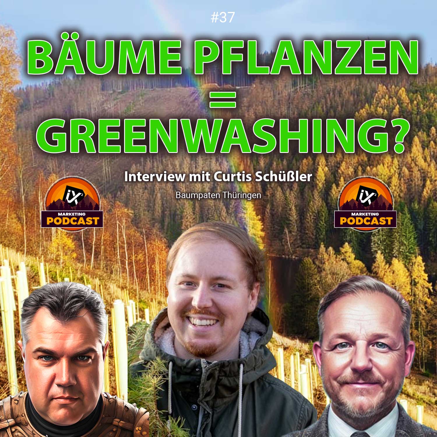 Bäume pflanzen = Greenwashing? | Curtis Schüßler | Jung & Janck #37